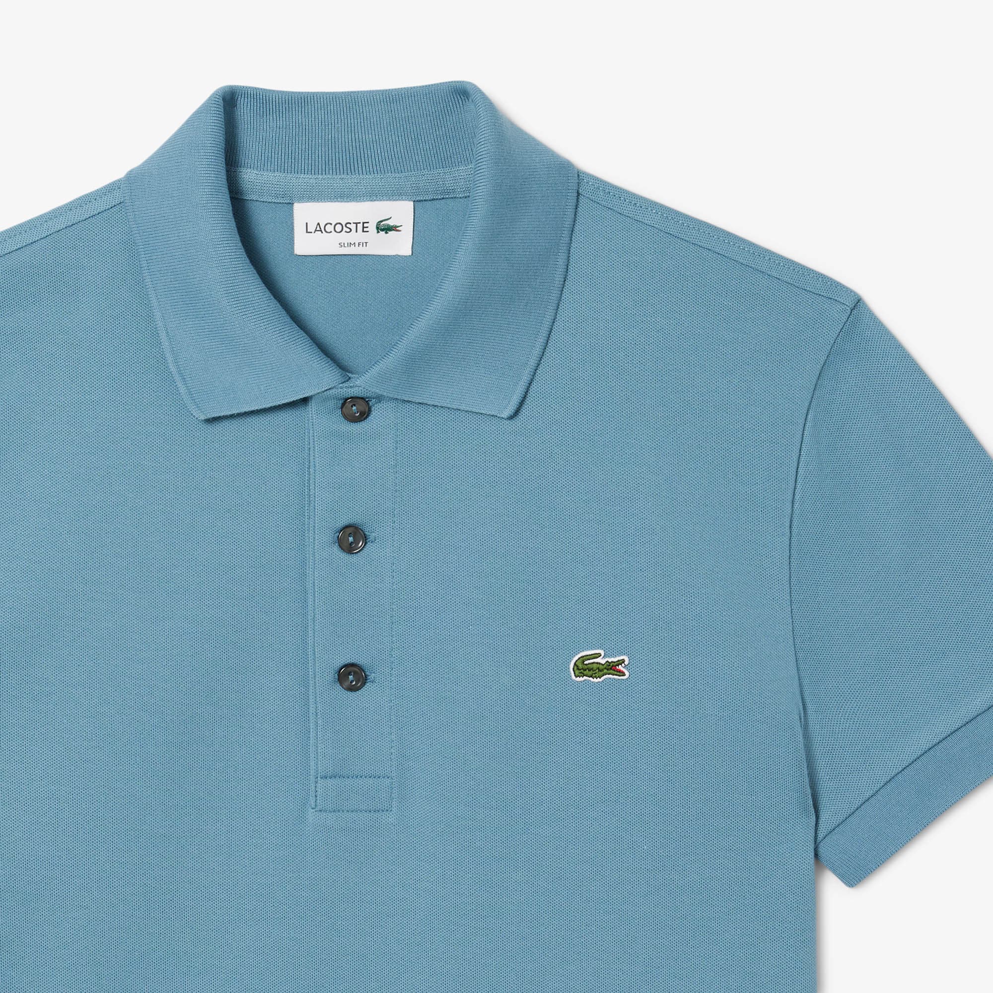 Slim Fit Stretch Mini Piqu&eacute; Polo Shirt image number 1