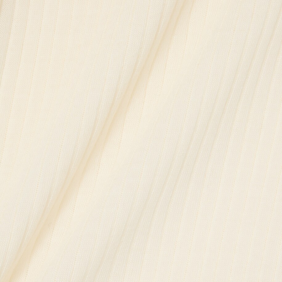 Sweater Merino Wool Rib Knit Lengan Pendek image number 5