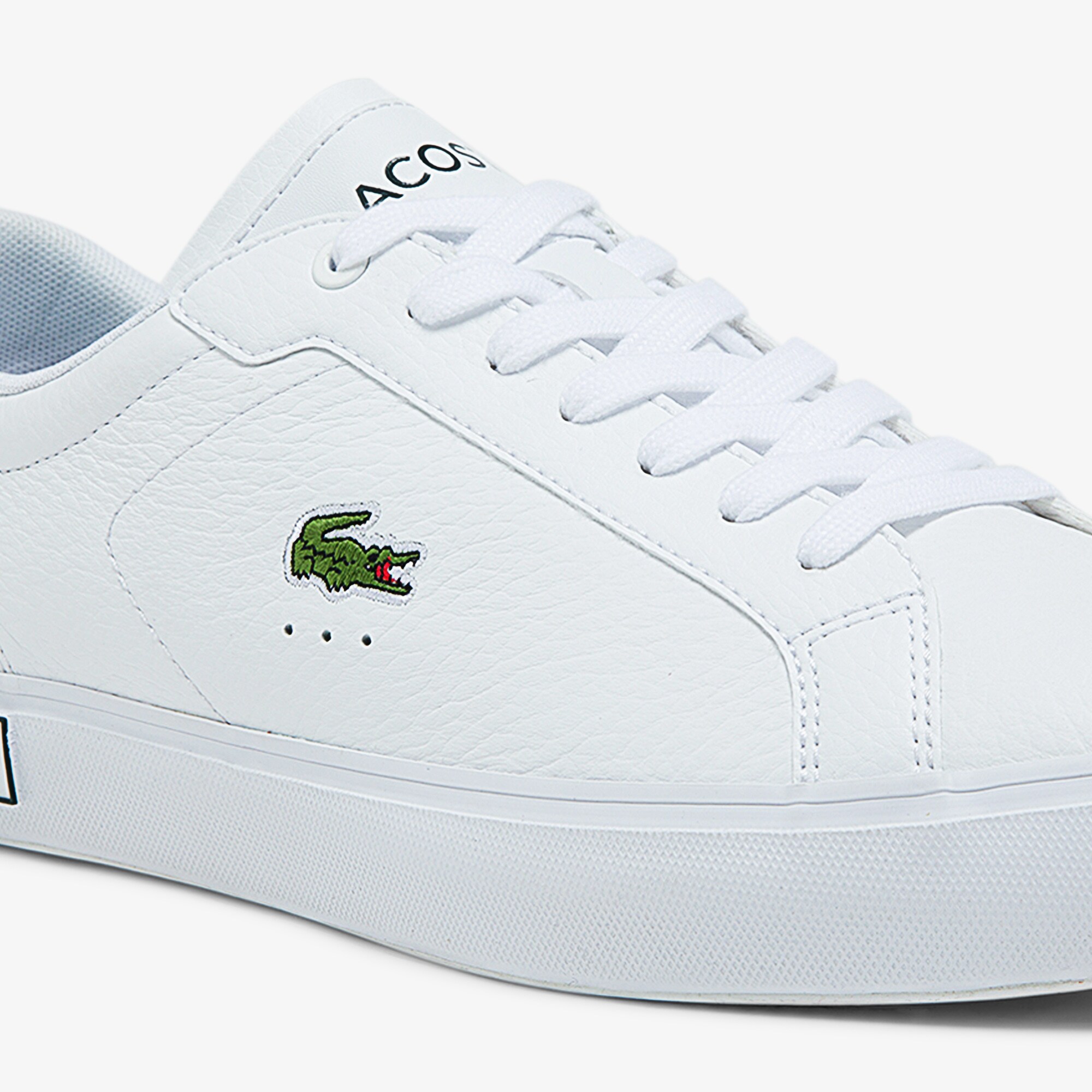 men's powercourt leather trainers