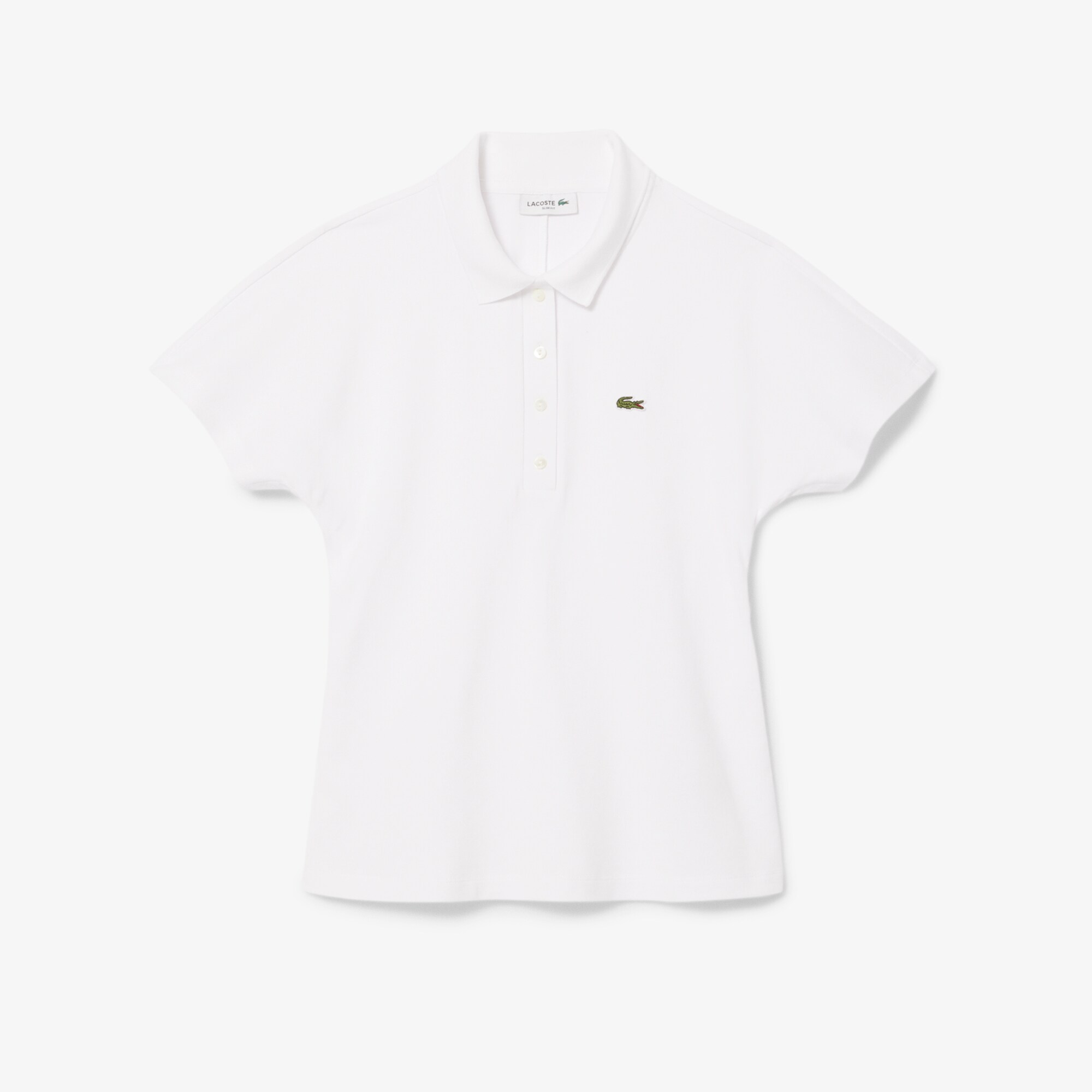 Slim Fit Adjustable Piqu&eacute; Polo Shirt image number 3