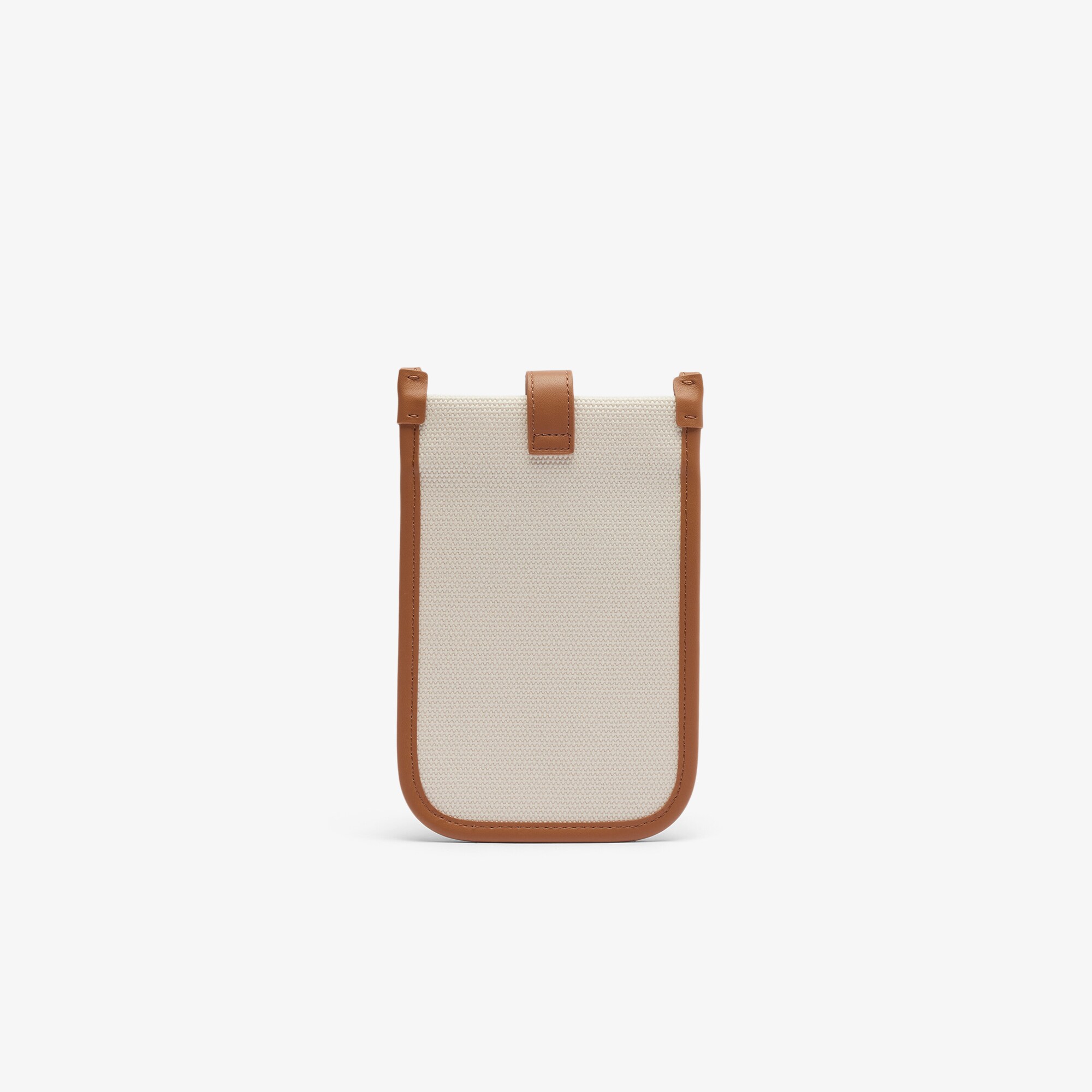 Lacoste【☆ Heritage Canvas Smartphone Holder】 Buy Lacoste Brown Heritage Canvas Smartphone Holder Online