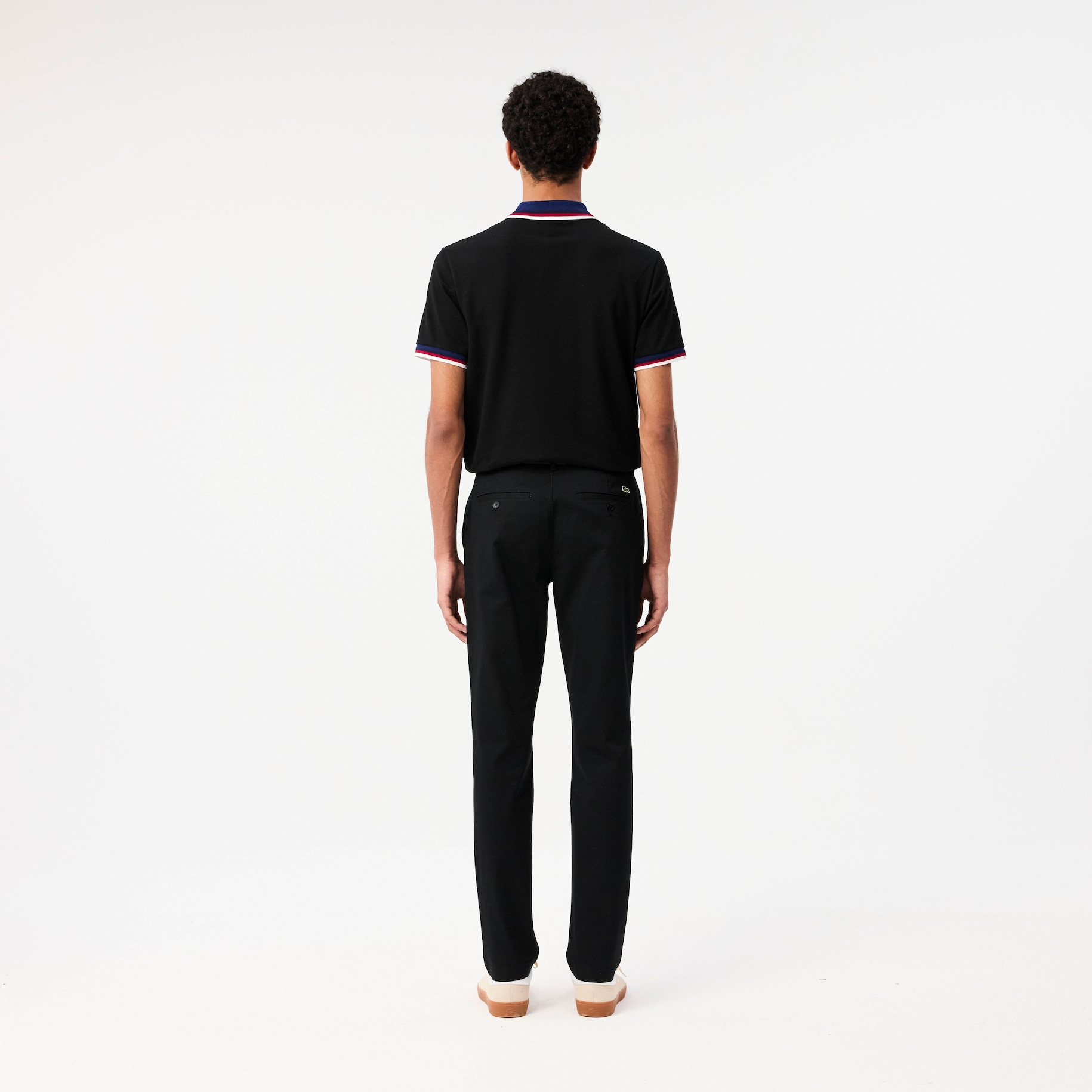 Slim Fit Stretch Cotton Pants image number 2