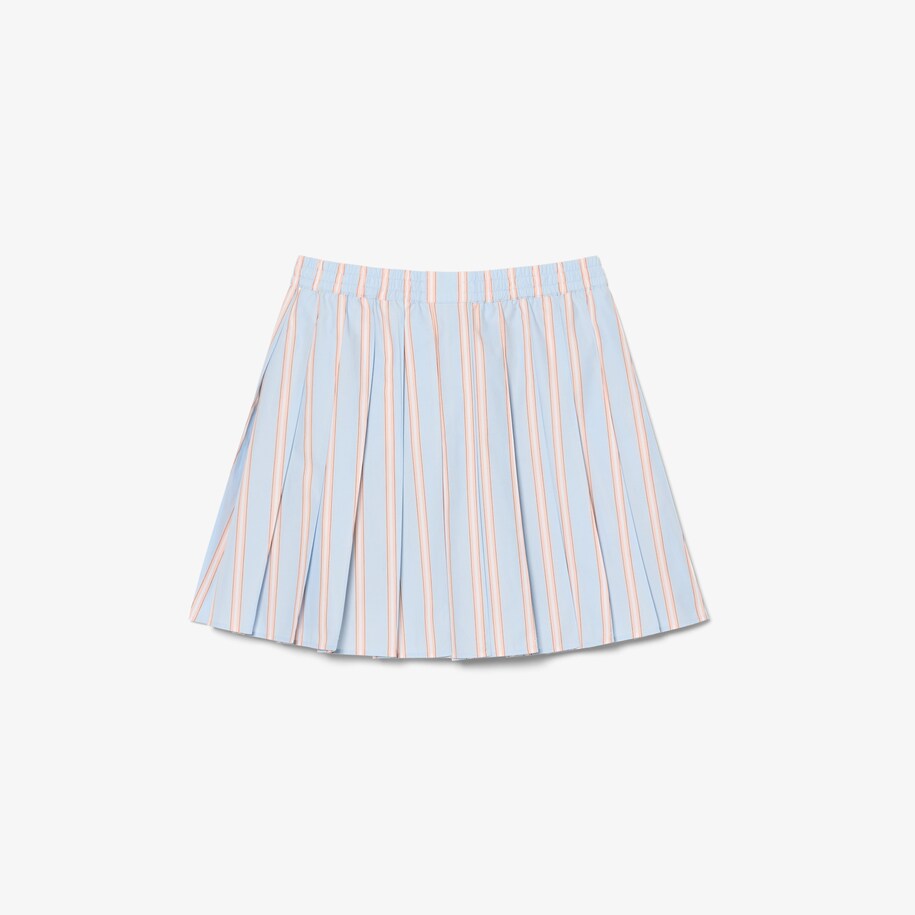 Rok Pleated Poplin Short Striped image number 3