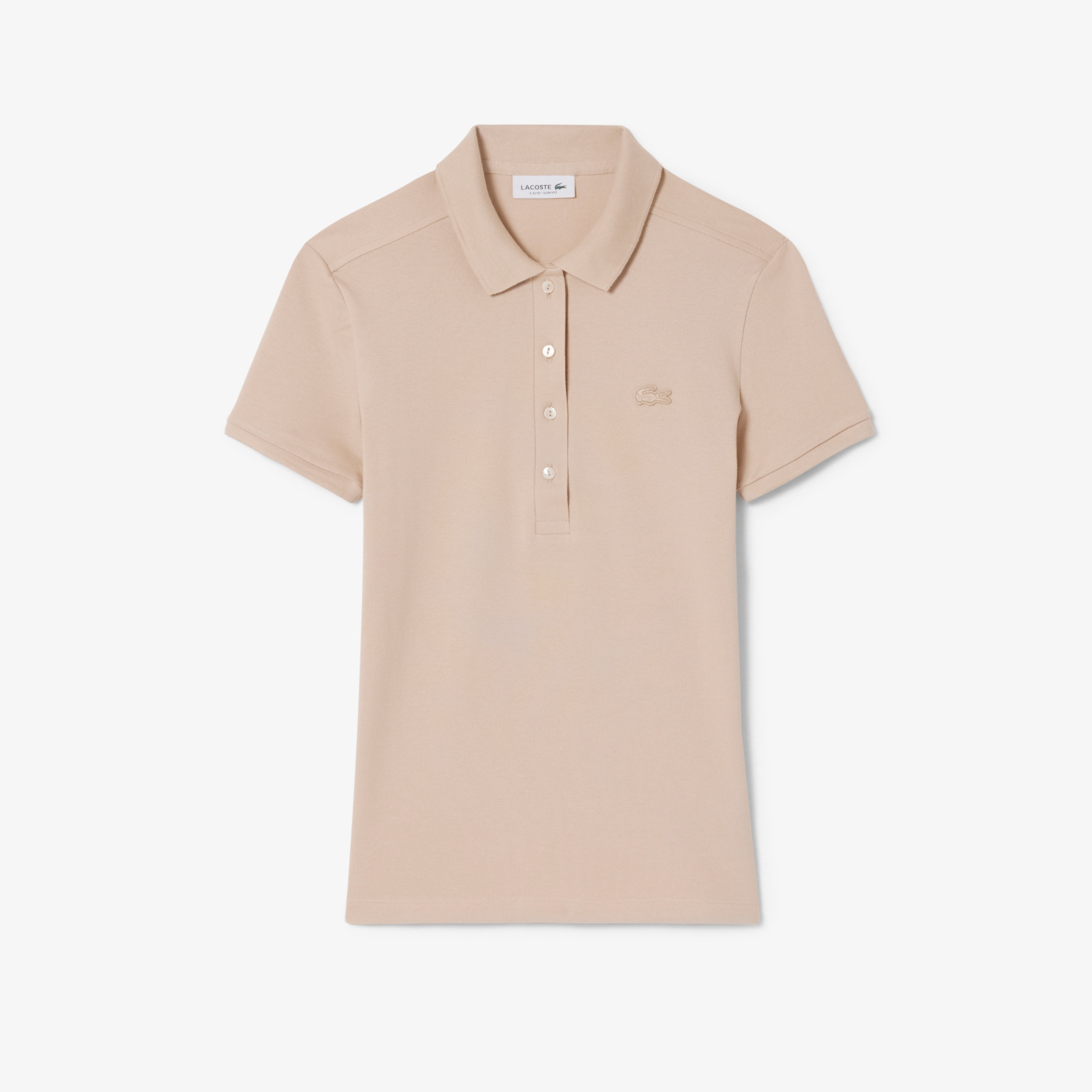 L.12.D Slim Fit Stretch Petit Piqu&eacute; Polo Shirt image number 3