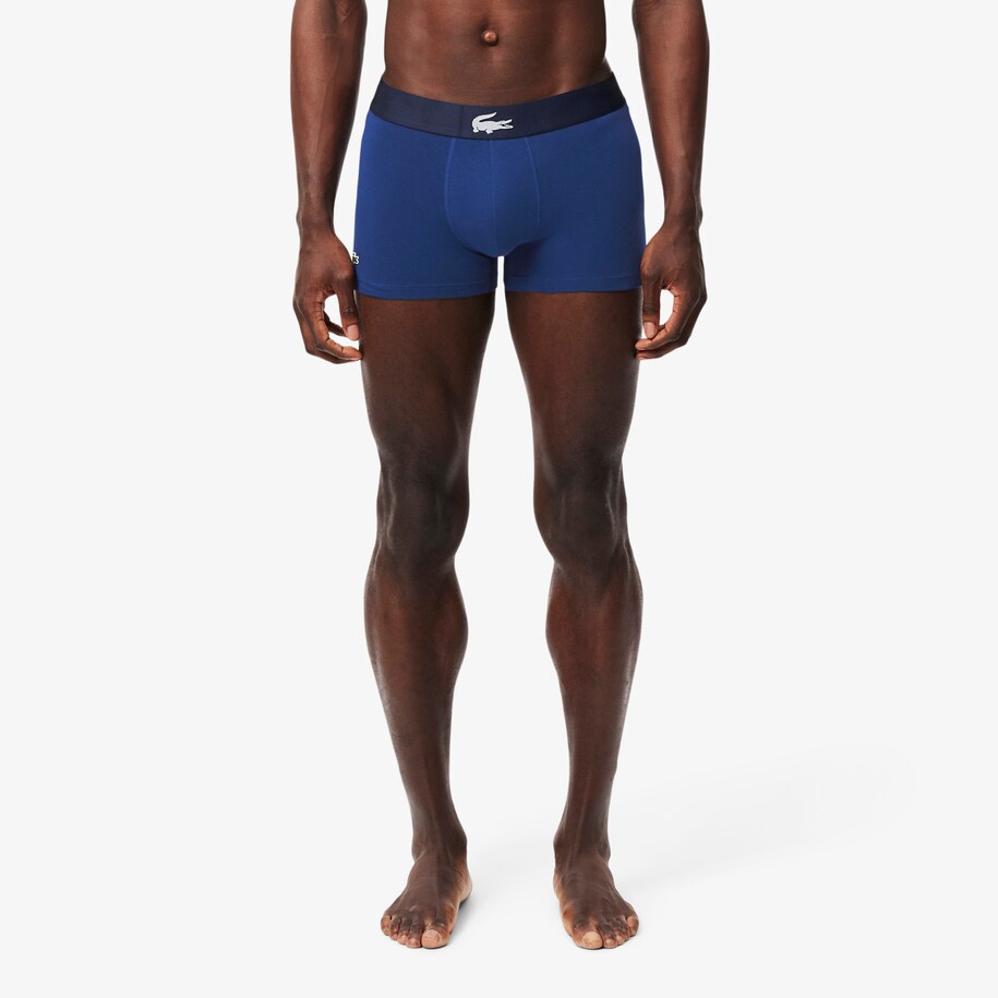 3-Pack Stretch Cotton Trunks image number 6