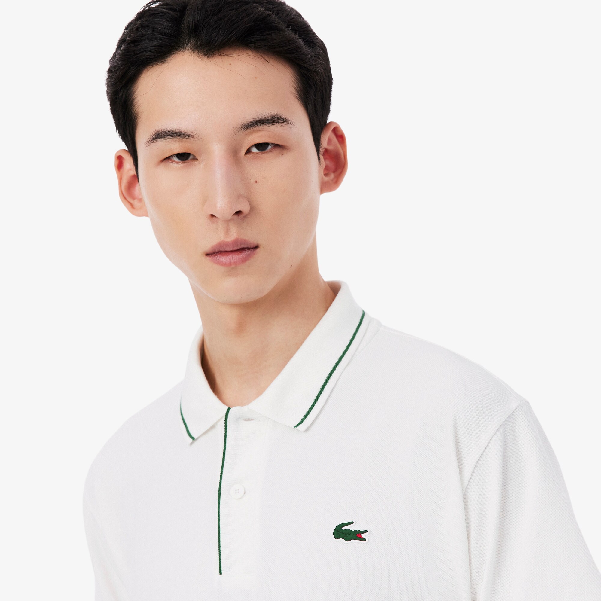 Kaos Polo Pria Mini Piqu&eacute; Golf Heat Regulating image number 1