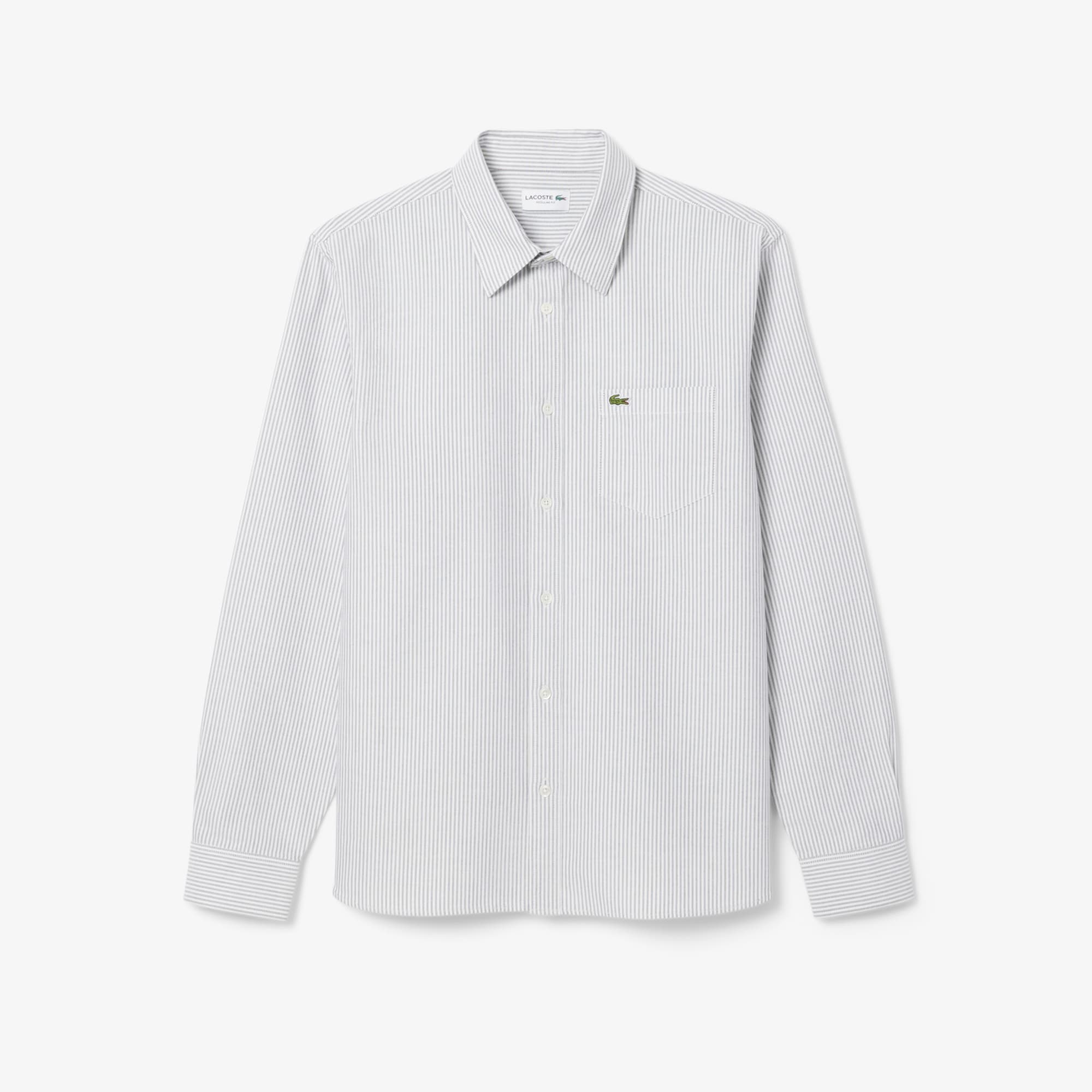 Regular Fit Striped Oxford Shirt image number 3