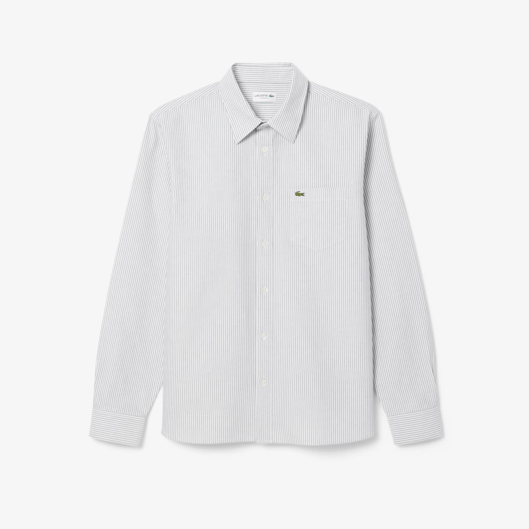 Regular Fit Striped Oxford Shirt image number 3