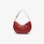 Maheki Embossed Leather Half Moon Purse image number 0