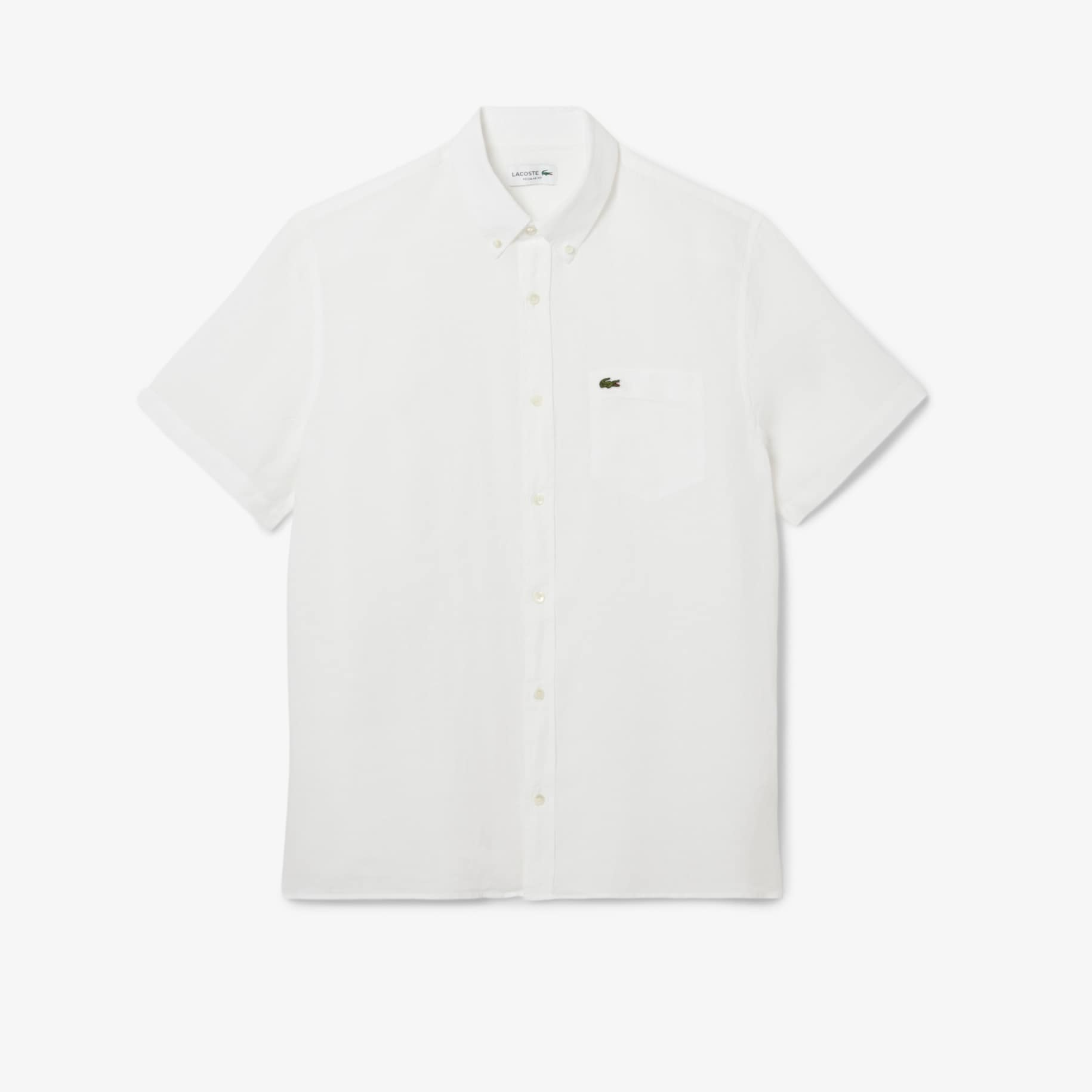 Short Sleeved Linen Shirt image number 3