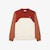 Sweatshirt Katun Fleece Blok-Warna image number 3
