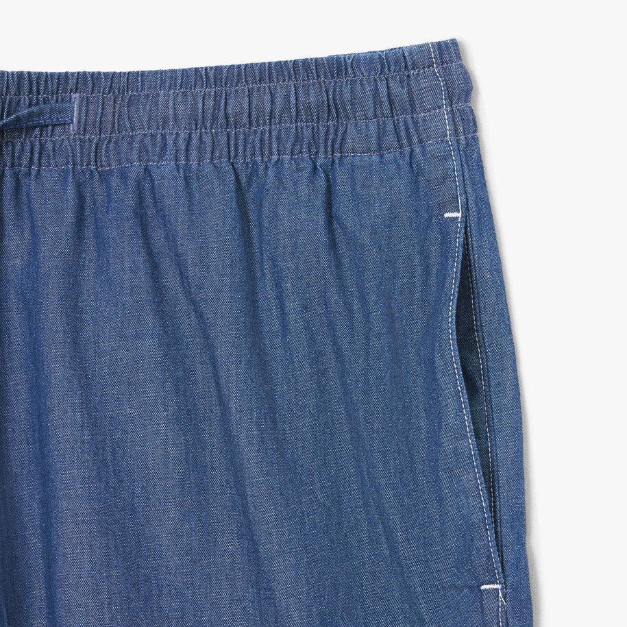 Celana Pendek Denim Relaxed Fit image number 4