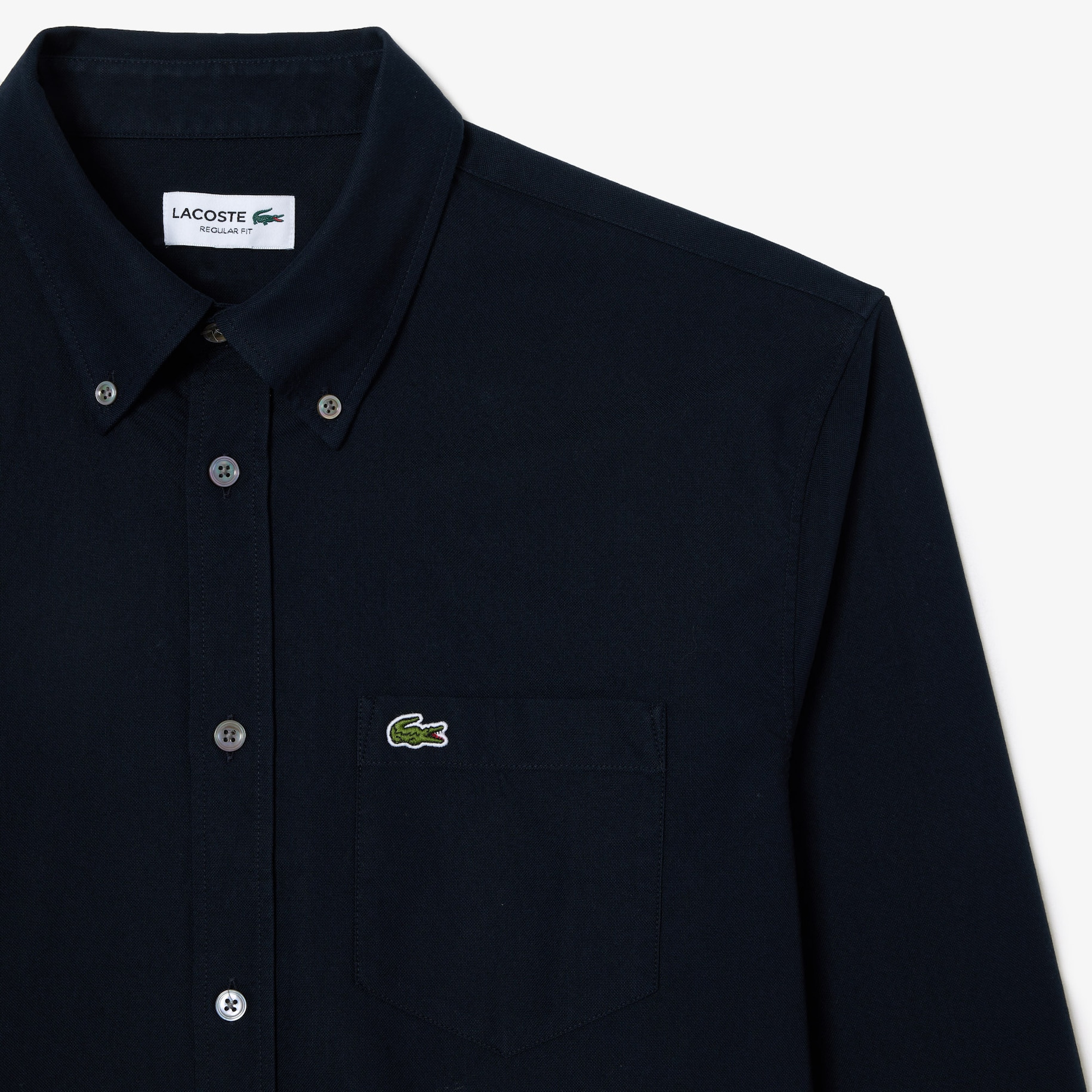 Regular Fit Short Sleeved Oxford Shirt image number 4