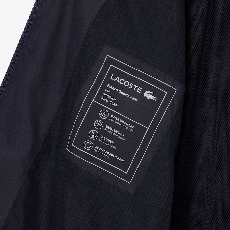 Jaket Track Colour-Block Water-Repellent image number 7