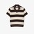 Sweater Pria Striped Lengan Pendek Kerah Polo image number 3