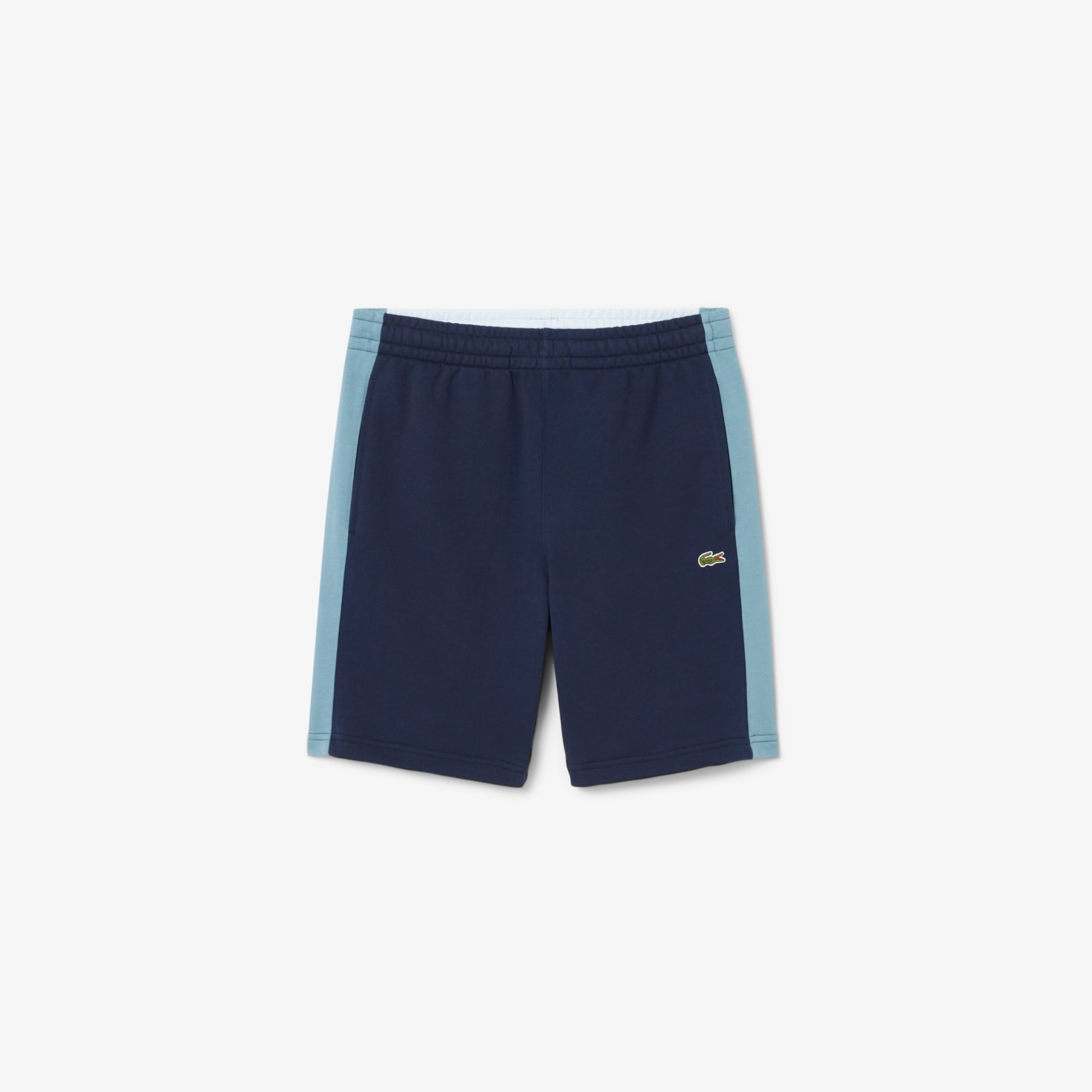 Cotton Fleece Colour-Block Shorts image number 3