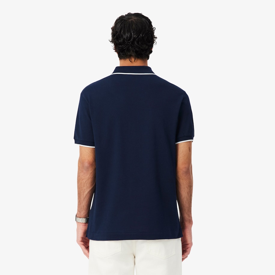 Kaos Polo L.12.12 Classic Fit Bermotif Kantong image number 2