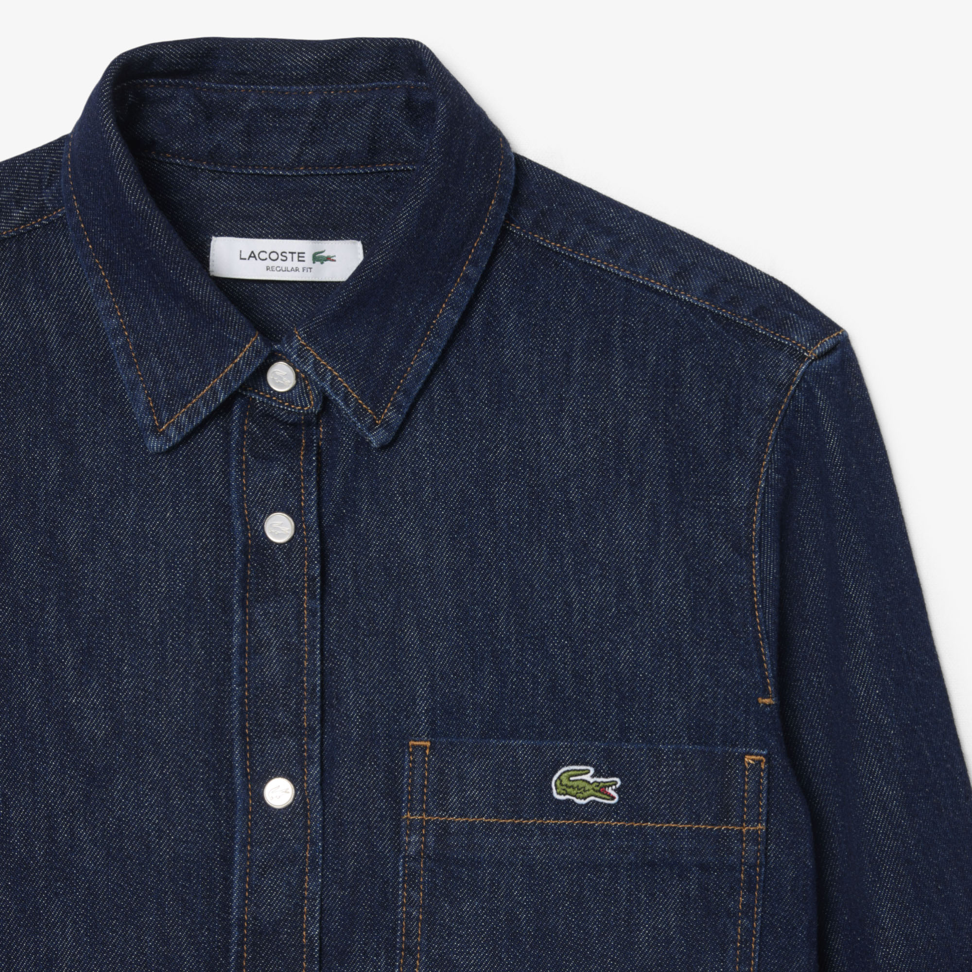 Regular Fit Lightweight Denim Shirt image number 4