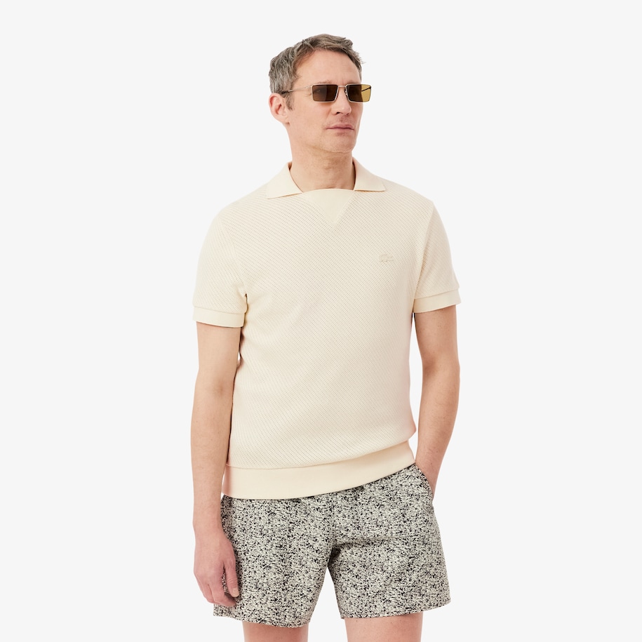 Kaos Polo Regular Fit Lacy Katun image number 0