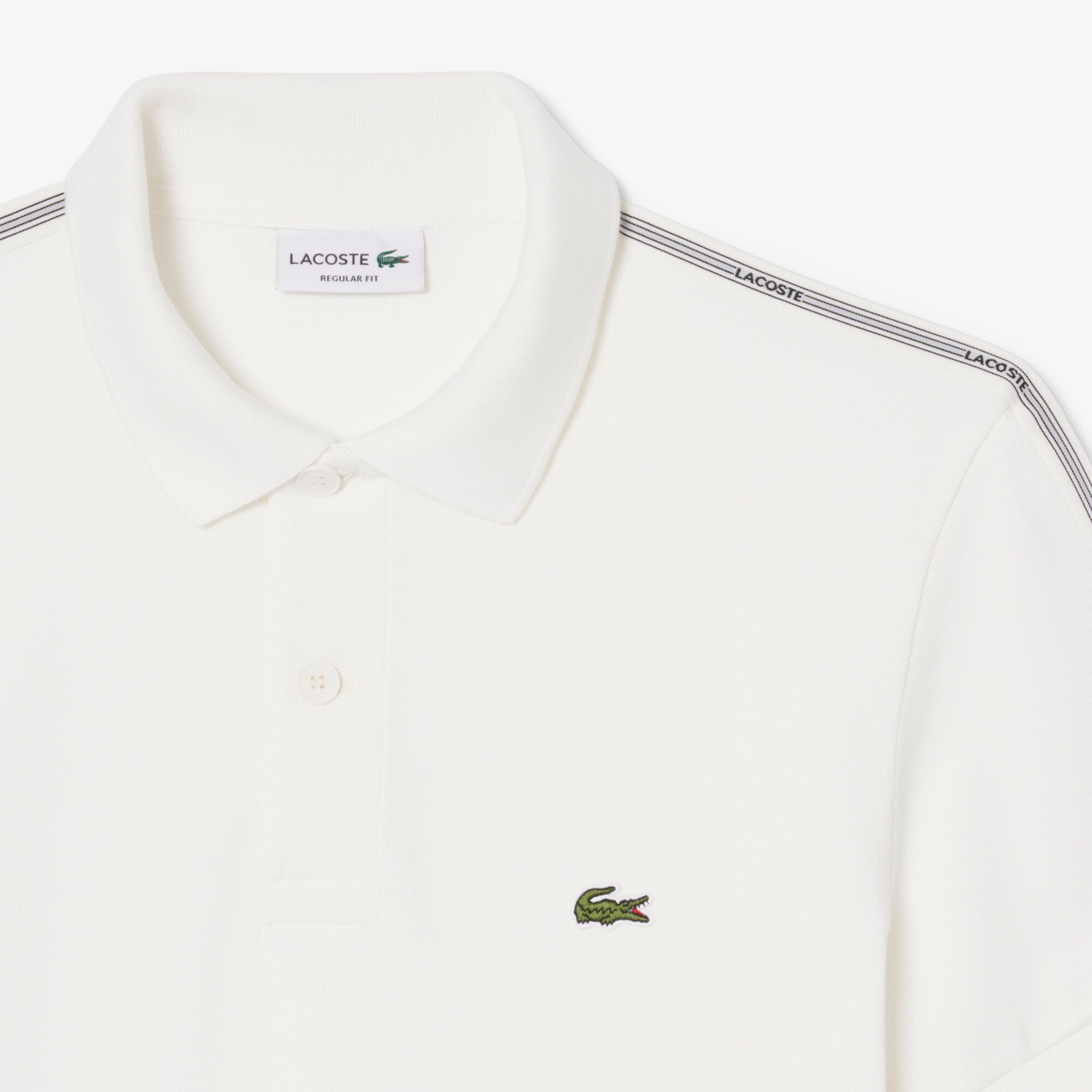 Kaos Polo Pria Logo Stripe Regular Fit image number 4