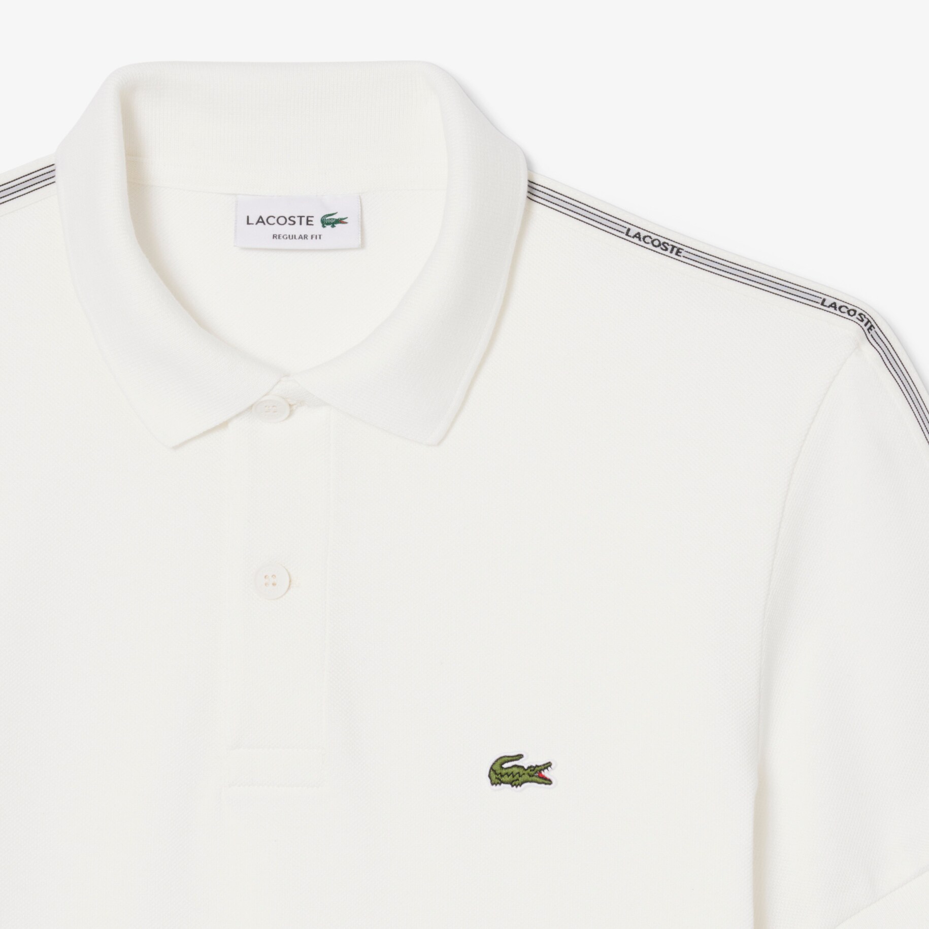 Kaos Polo Pria Logo Stripe Regular Fit image number 4