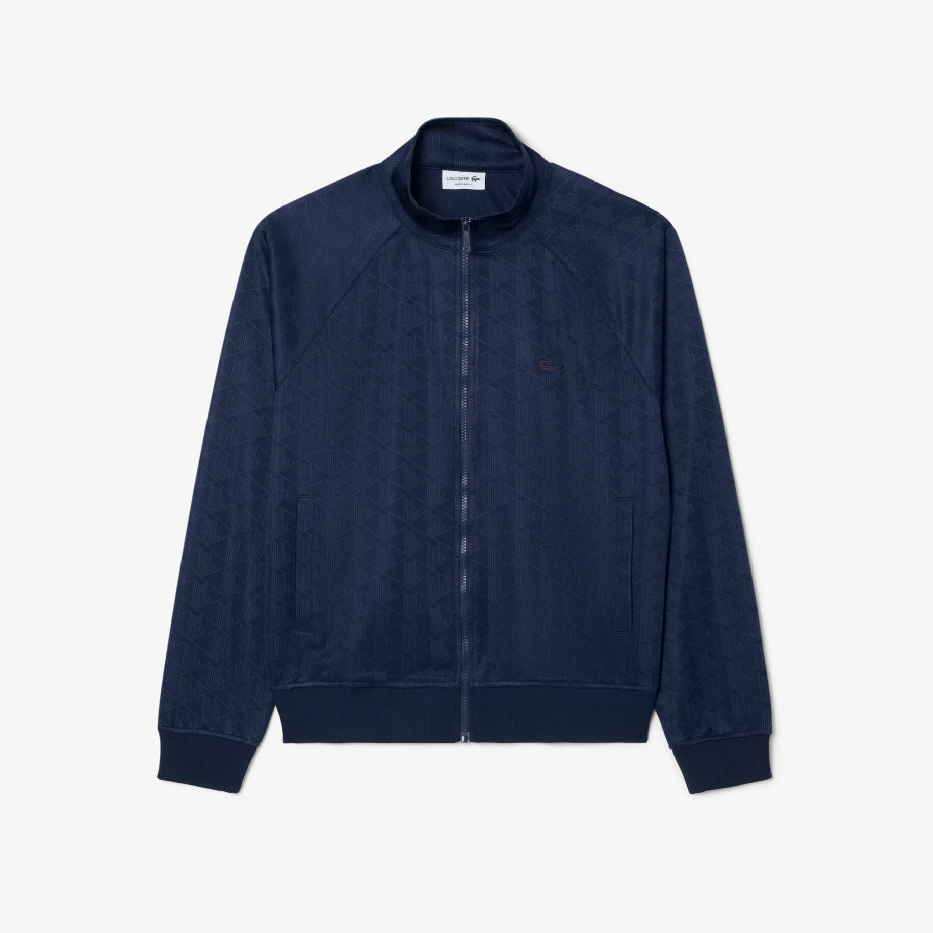 Jaket Monogram Jacquard Zipped image number 3