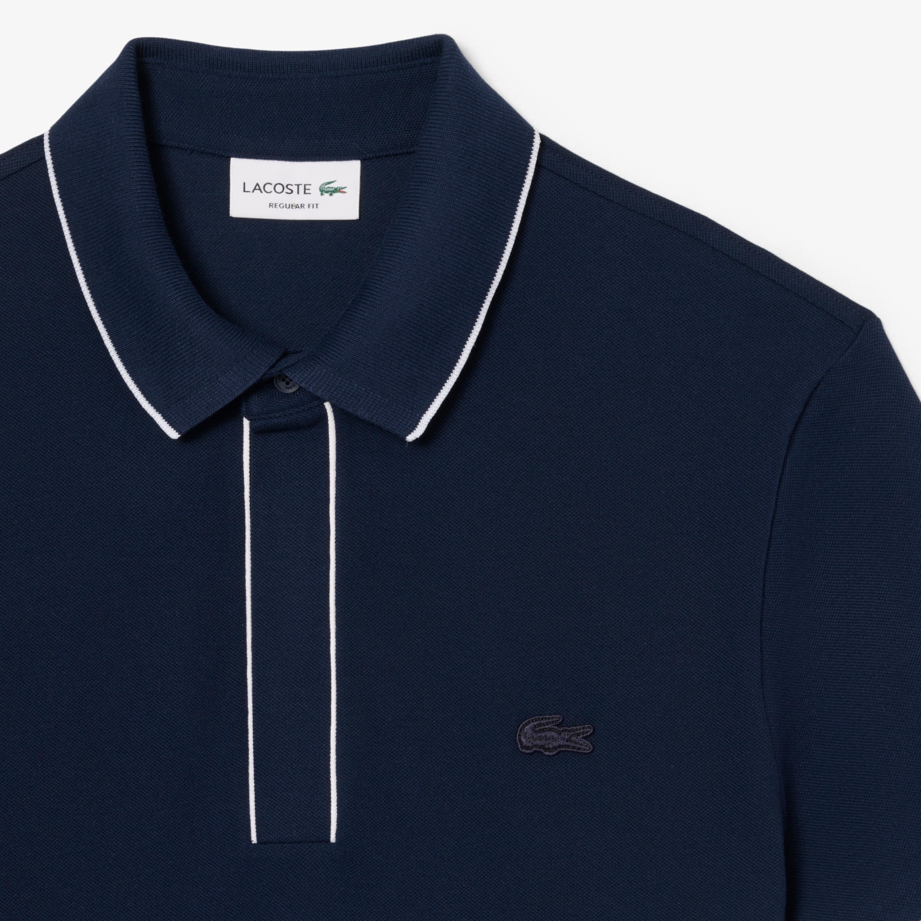 Regular Fit Paris Stretch Piqu&eacute; Polo Shirt image number 4