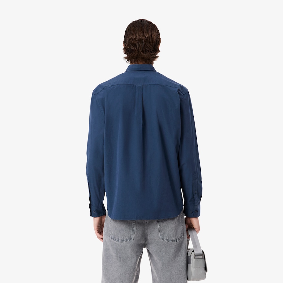 Lightweight Relaxed Fit Poplin Shirt image number 2