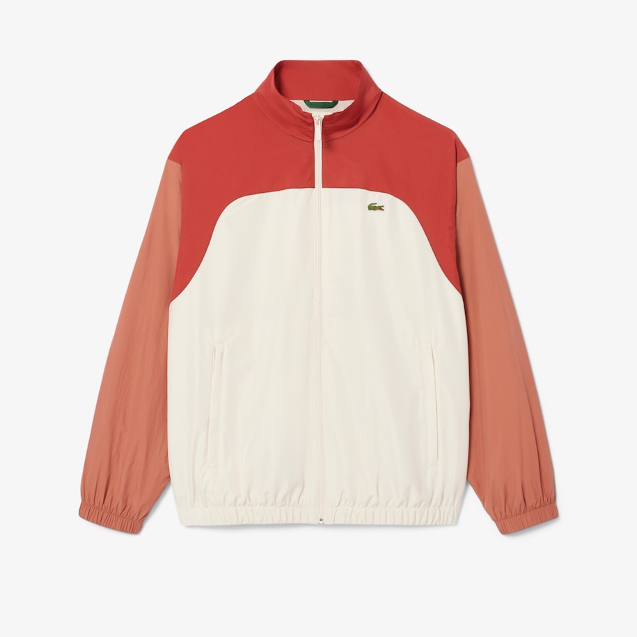 Water-Repellent Colour-Block Track Jacket image number 3