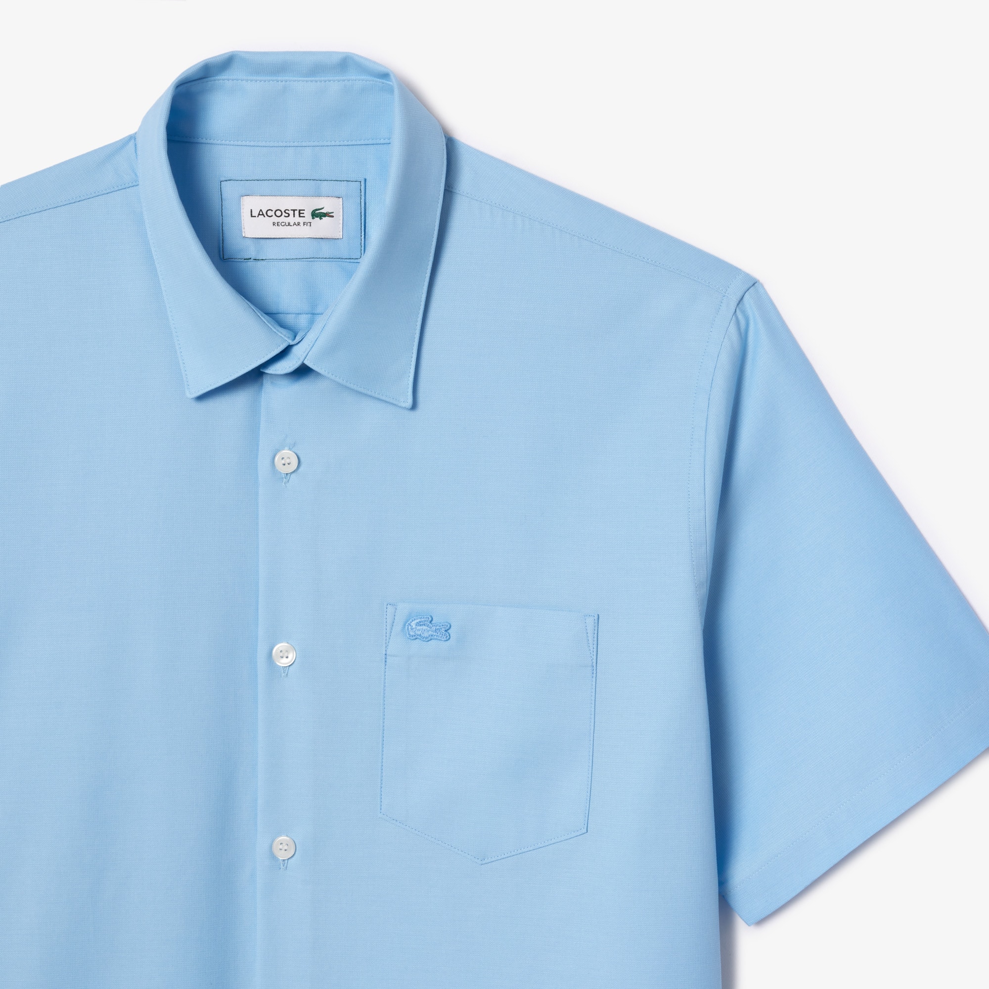 Regular Fit Short Sleeved Cotton Shirt image number 5