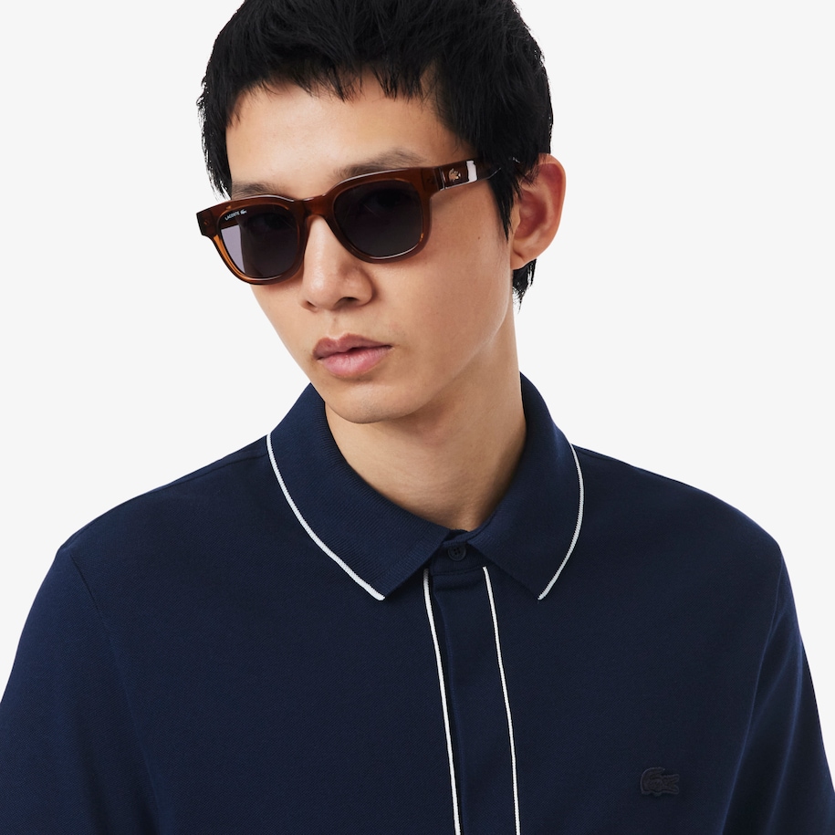 Regular Fit Paris Stretch Piqu&eacute; Polo Shirt image number 1