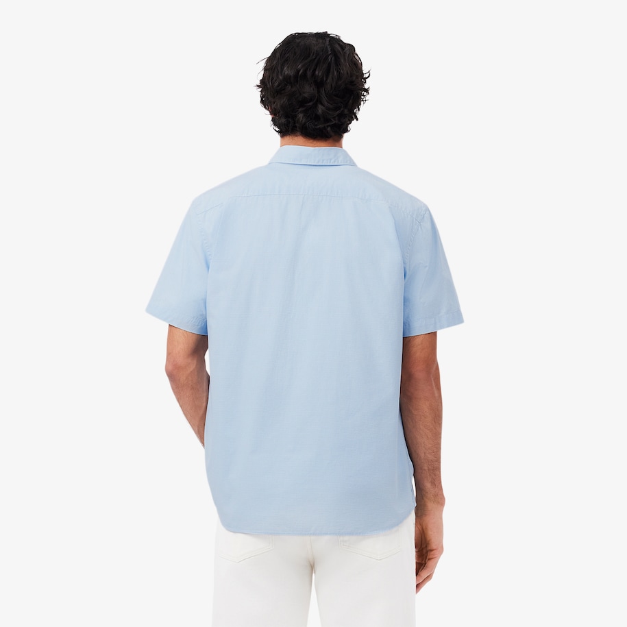 Short Sleeved Regular Fit Gingham Shirt image number 2