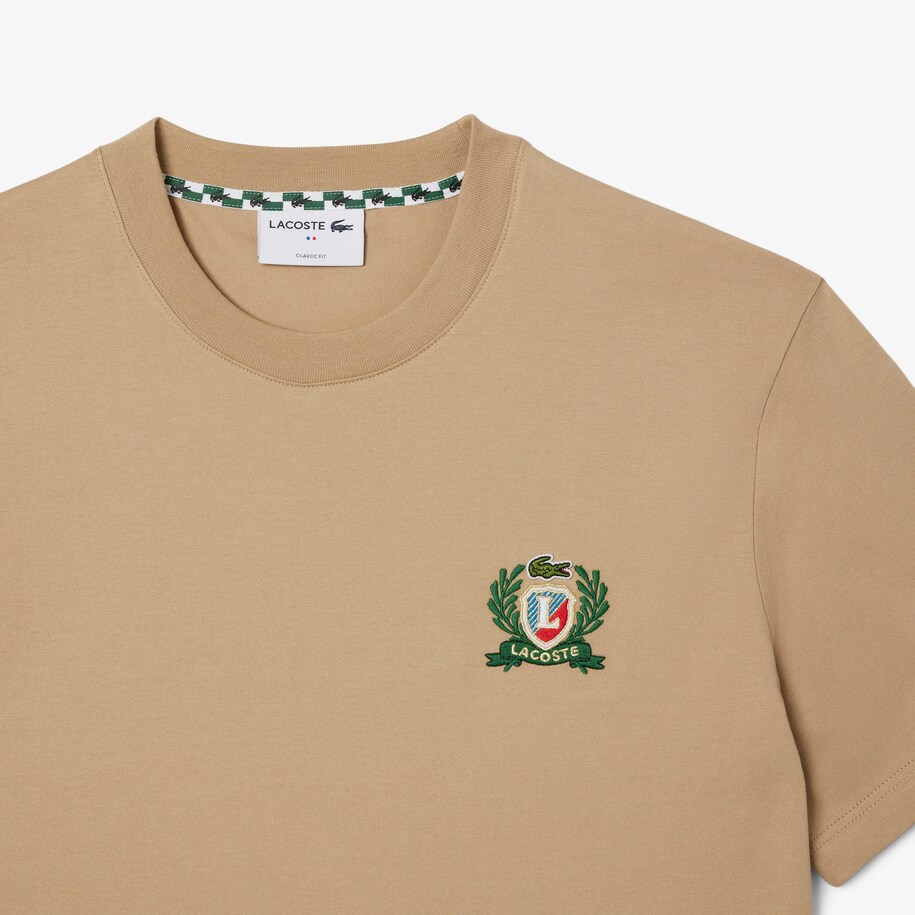 French Made Embroidered Badge T-shirt image number 4