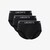 3-Pack Plain Cotton Logo Briefs image number 3
