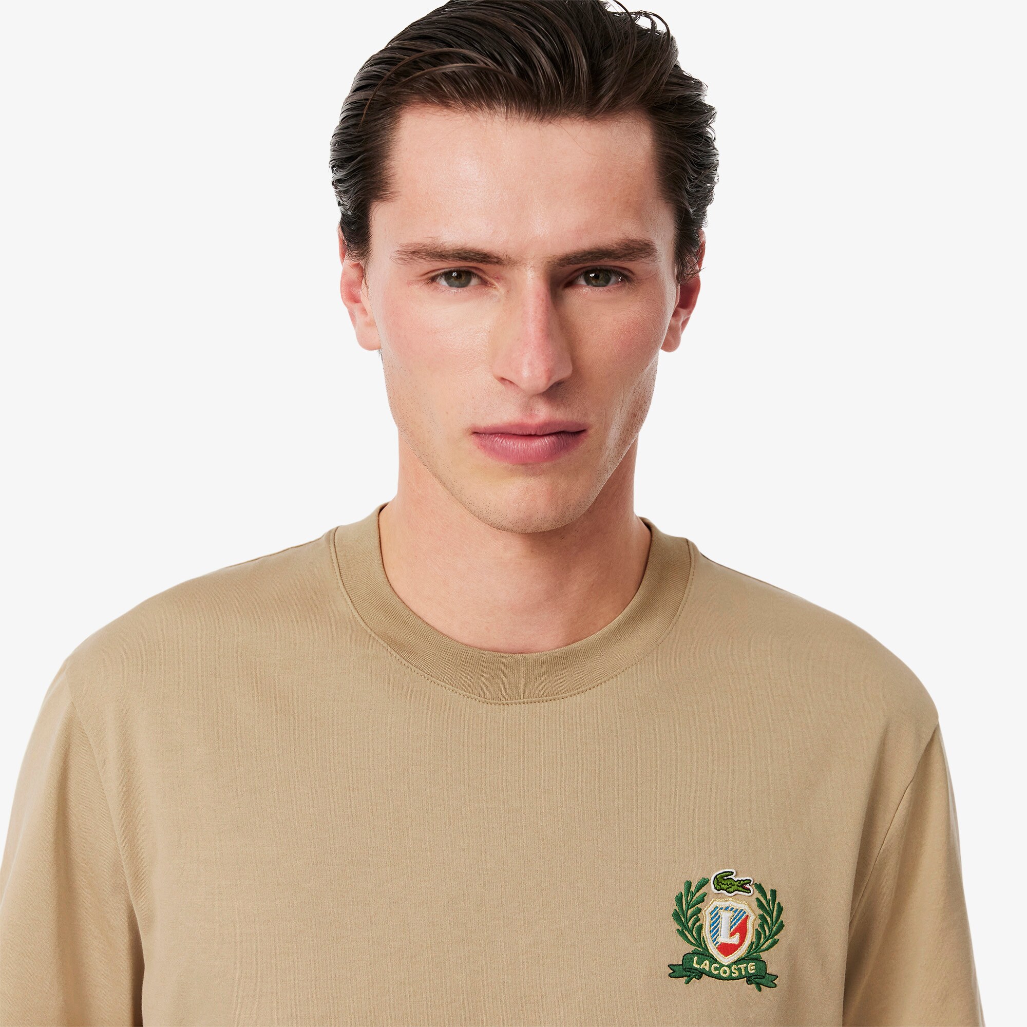 French Made Embroidered Badge T-shirt image number 1