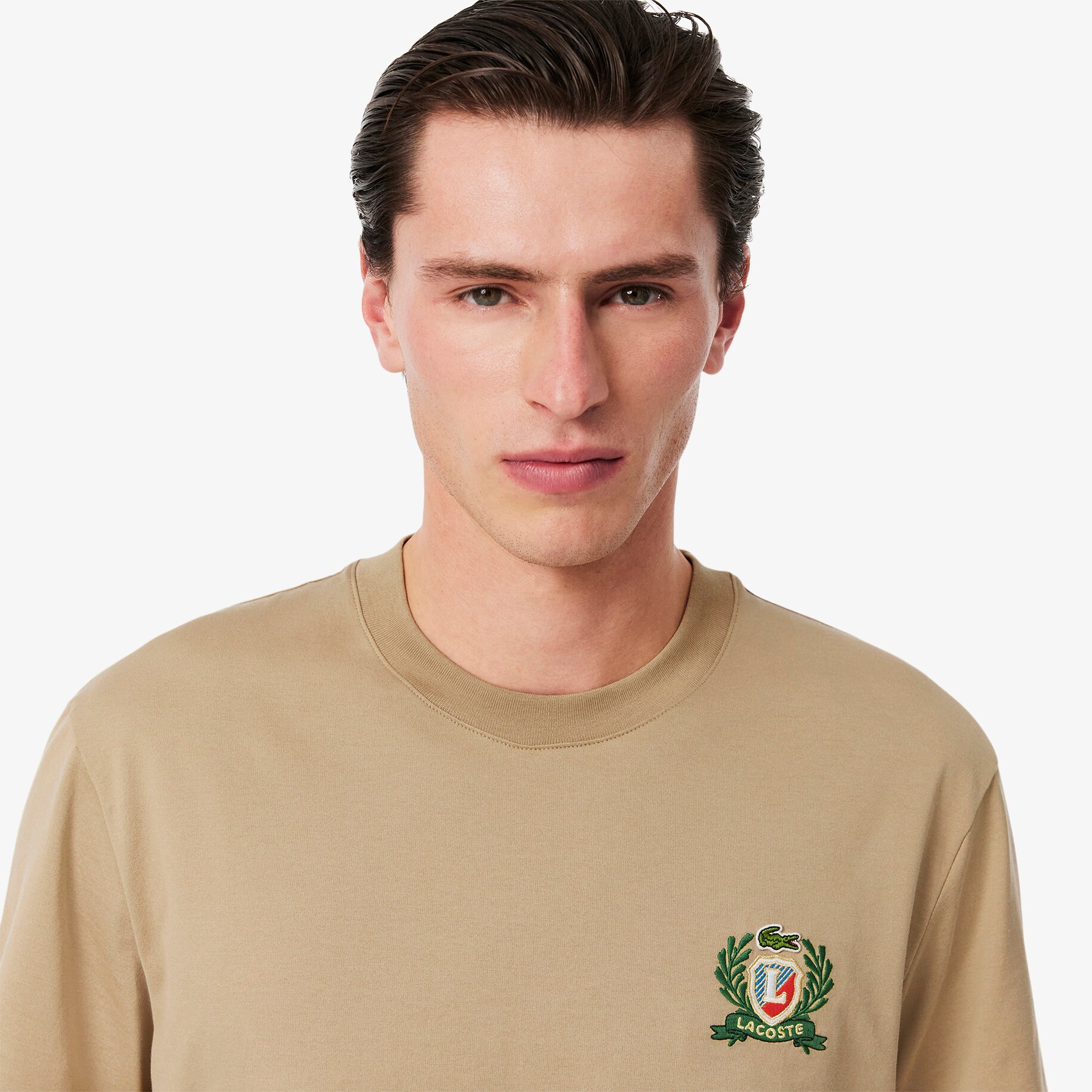 French Made Embroidered Badge T-shirt image number 1