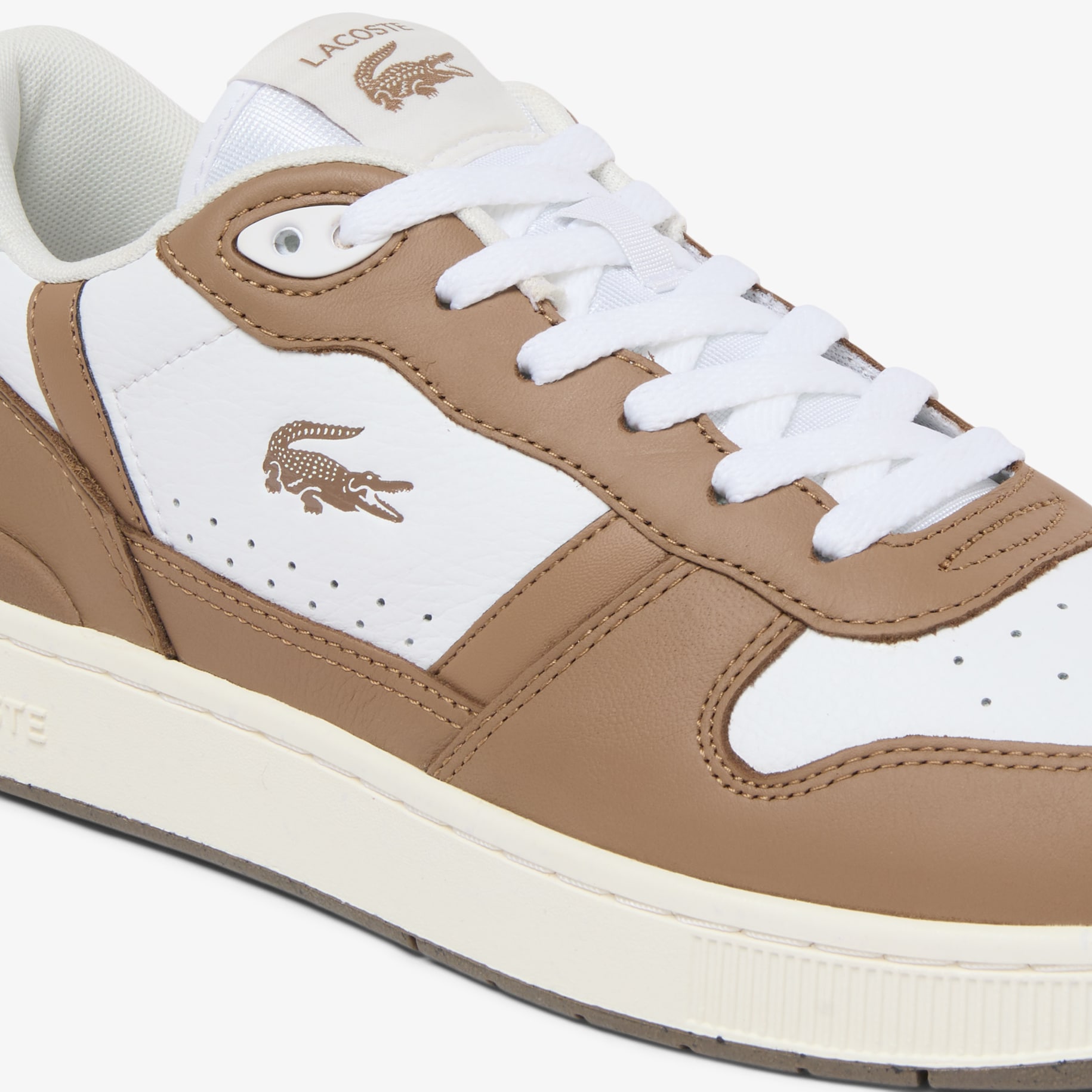 Sepatu Sneakers T-Clip Set Kulit Pria image number 5