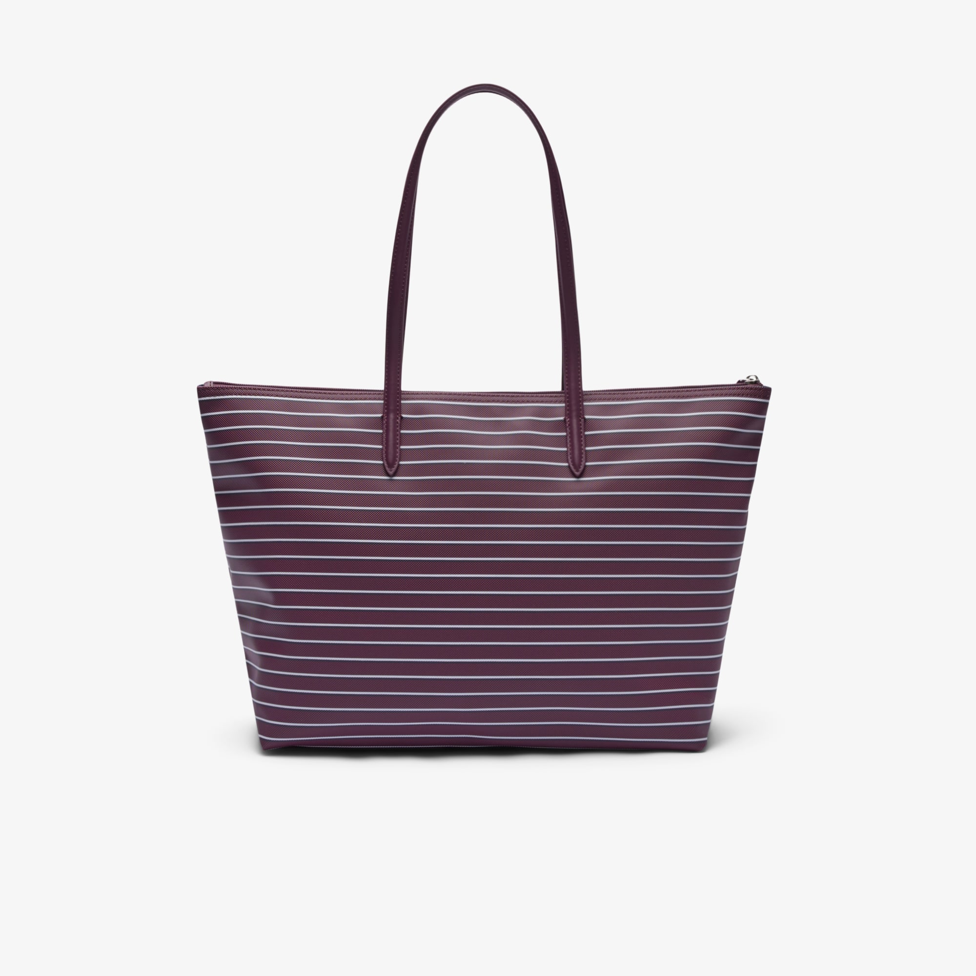 Large Striped L.12.12 Concept Tote image number 1