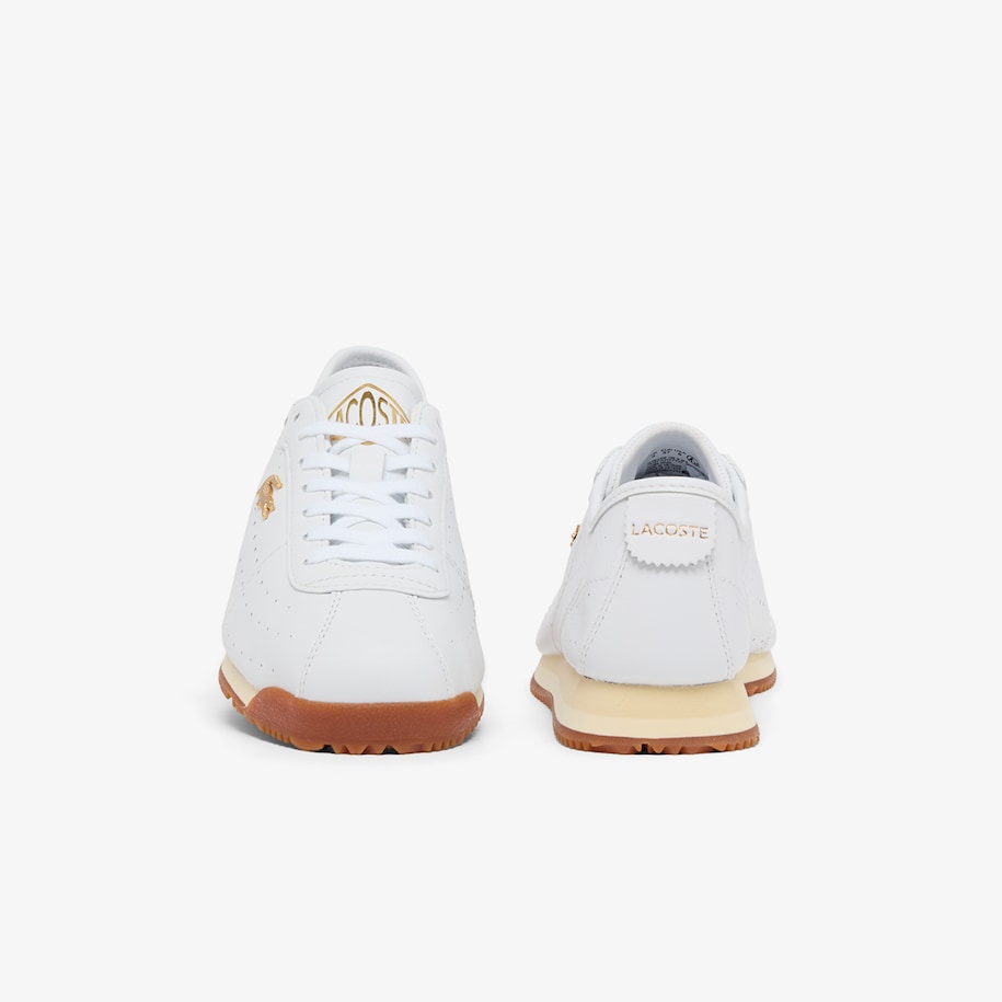 Sepatu Sneakers Club-Low Kulit Wanita image number 4