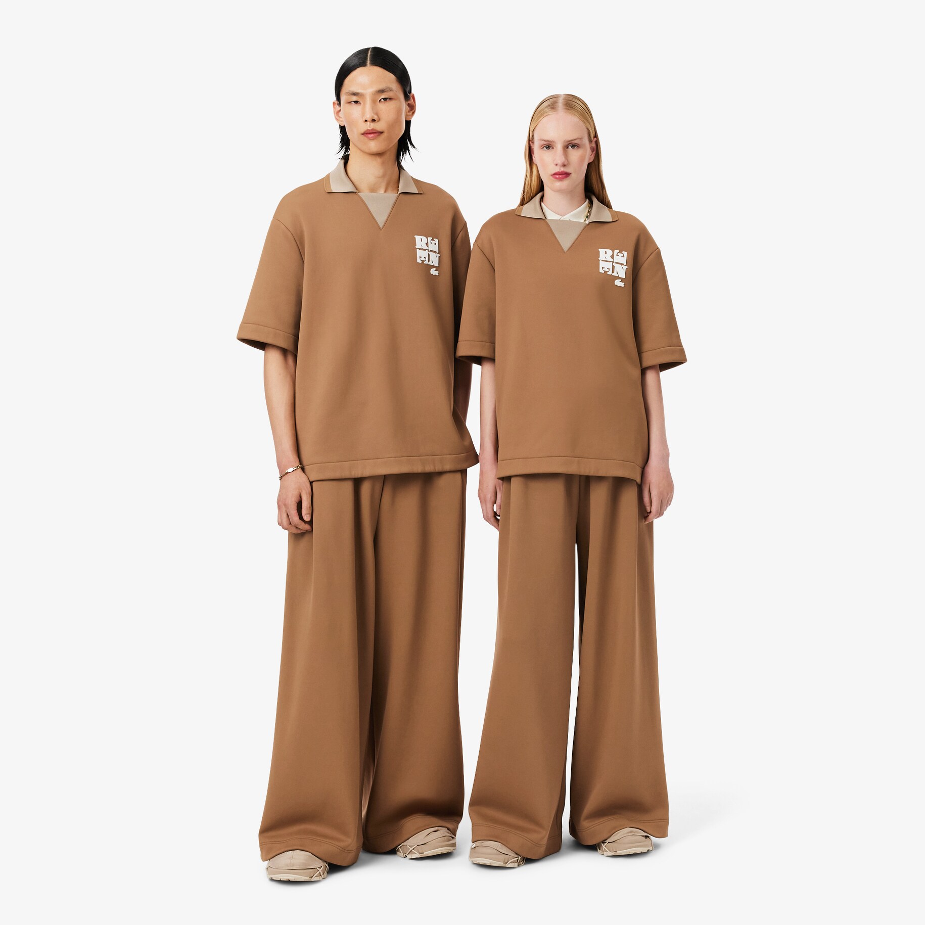 Joggers Pleated Satin Runway image number 0