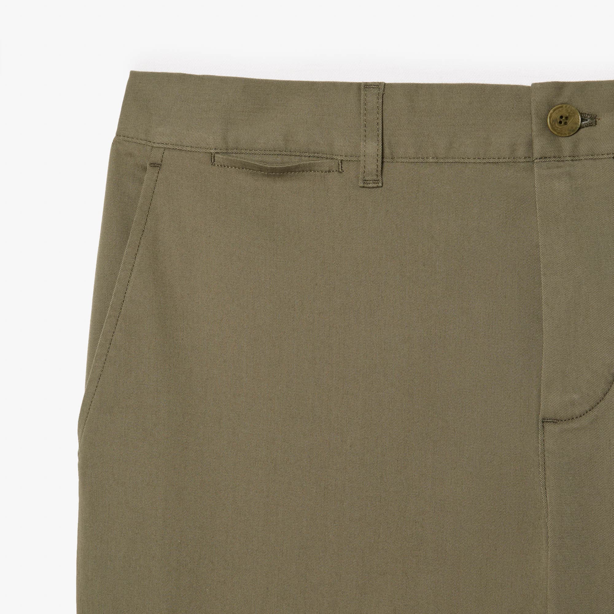 Slim Fit Stretch Cotton Pants image number 1
