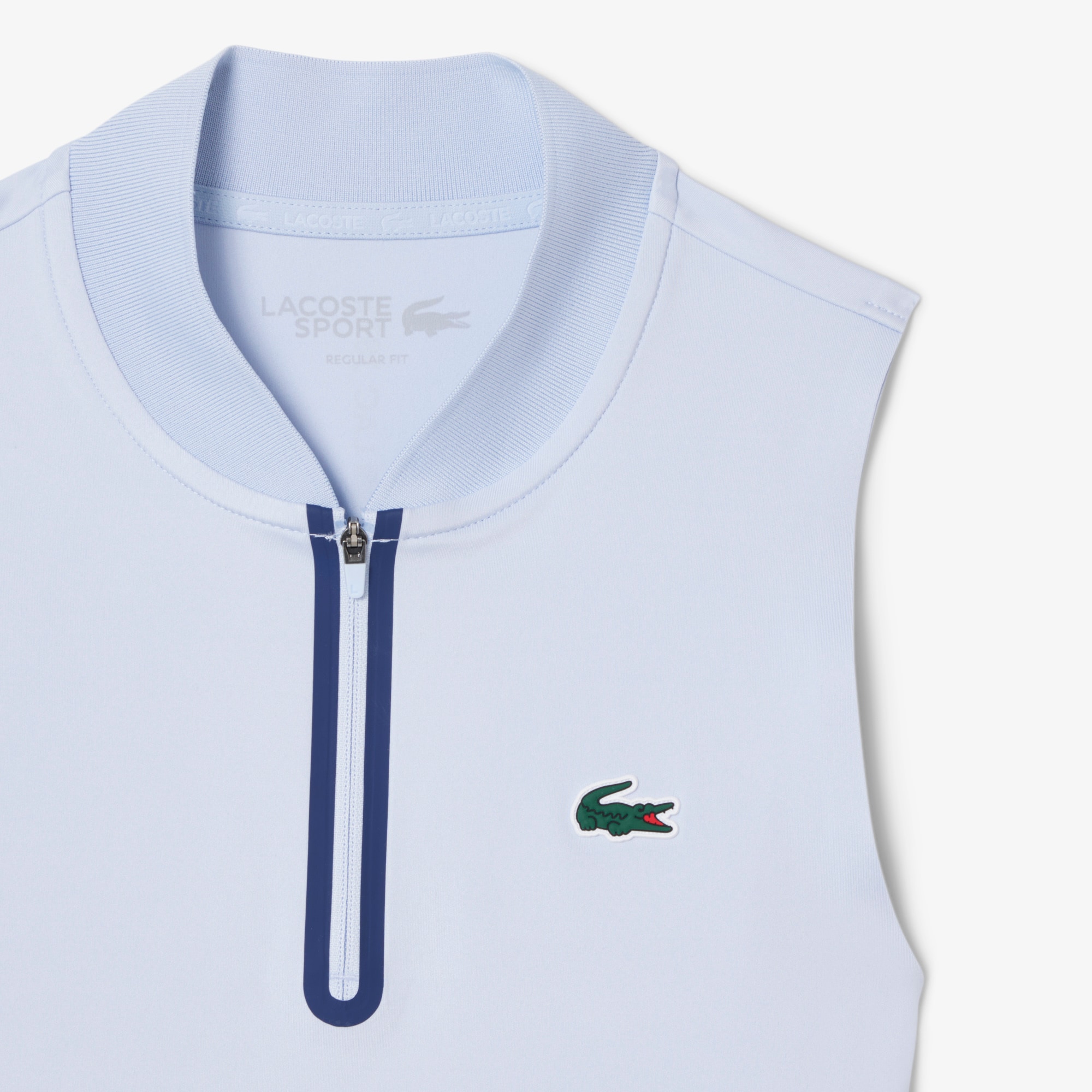 Kaos Polo Tenis Ultra Dry Stretch Tanpa Lengan image number 4