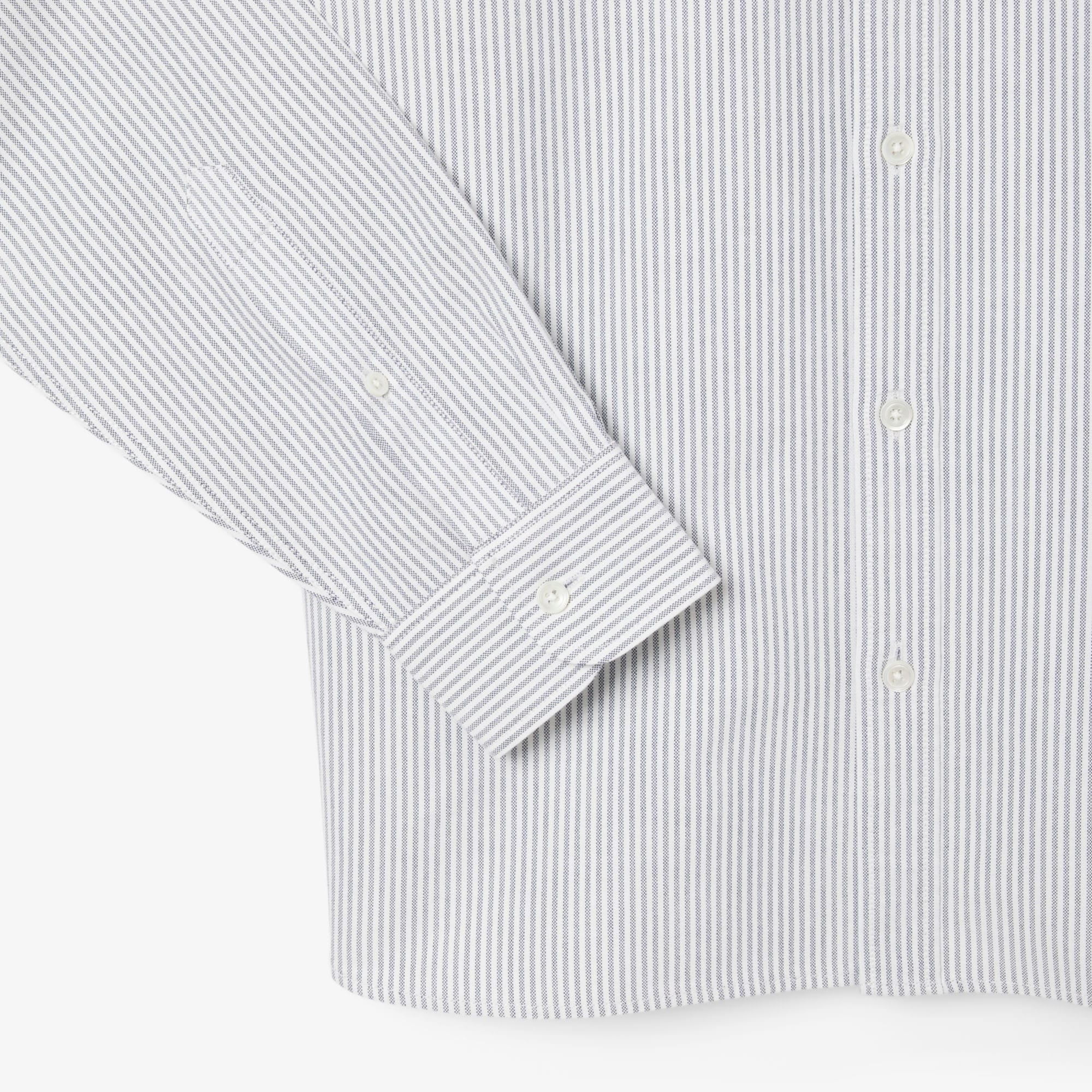 Regular Fit Striped Oxford Shirt image number 5