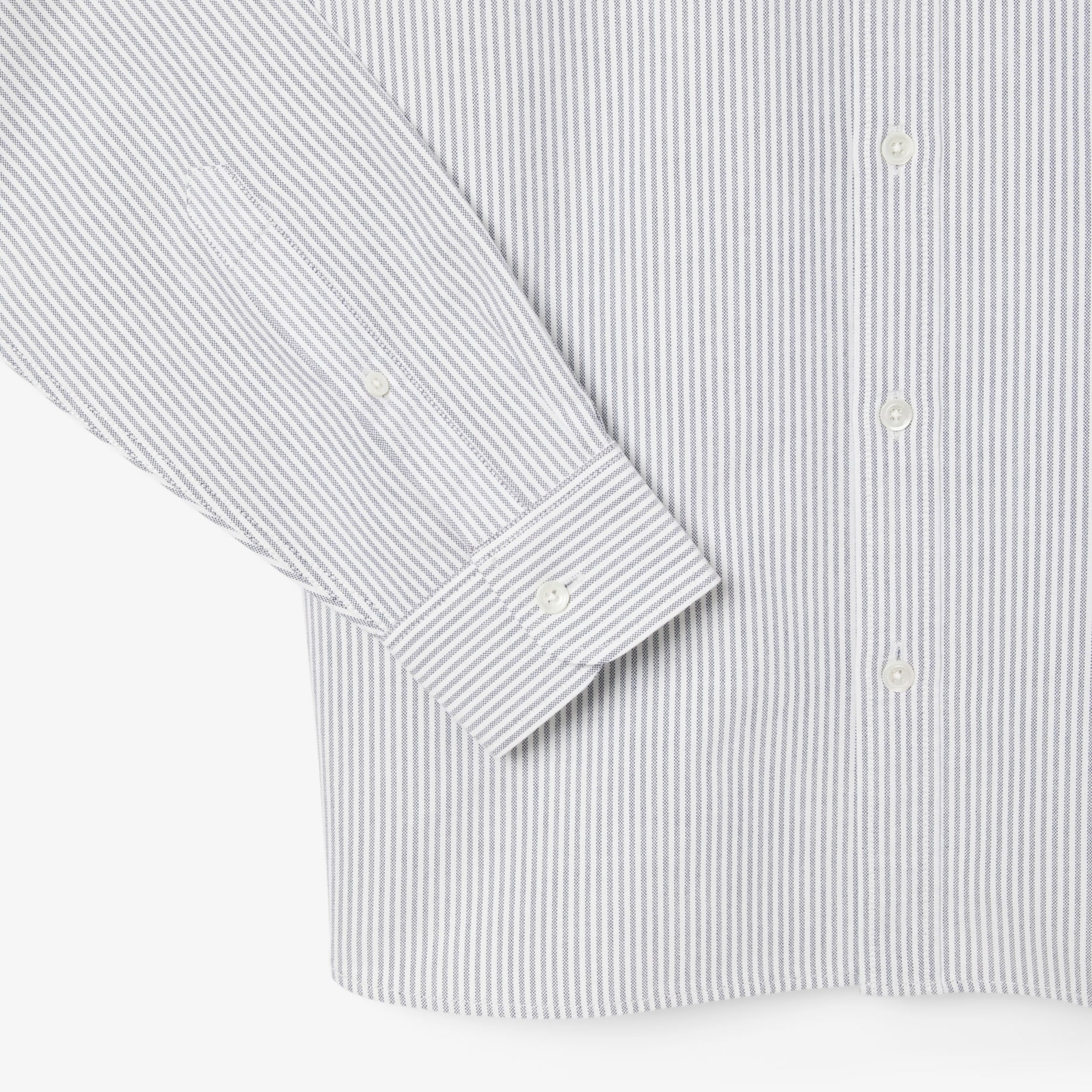 Regular Fit Striped Oxford Shirt image number 5