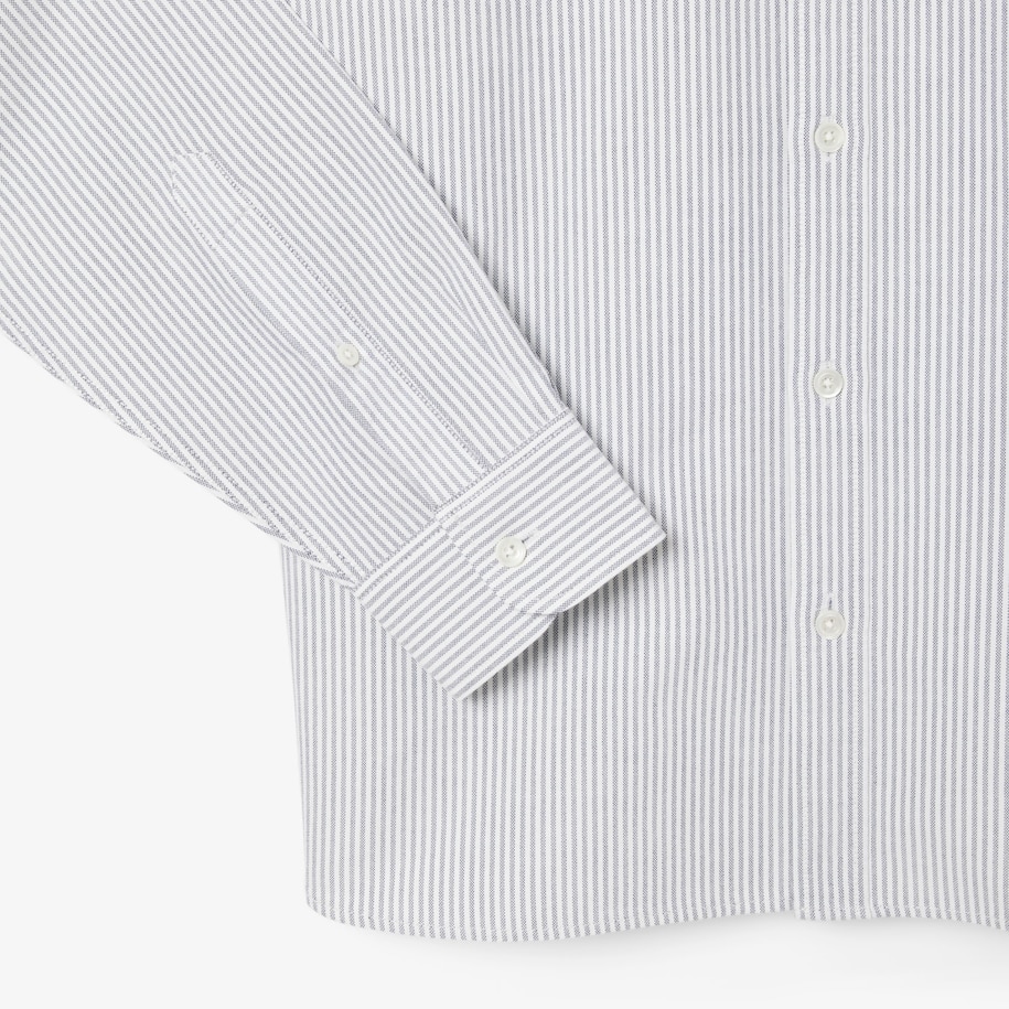 Regular Fit Striped Oxford Shirt image number 5