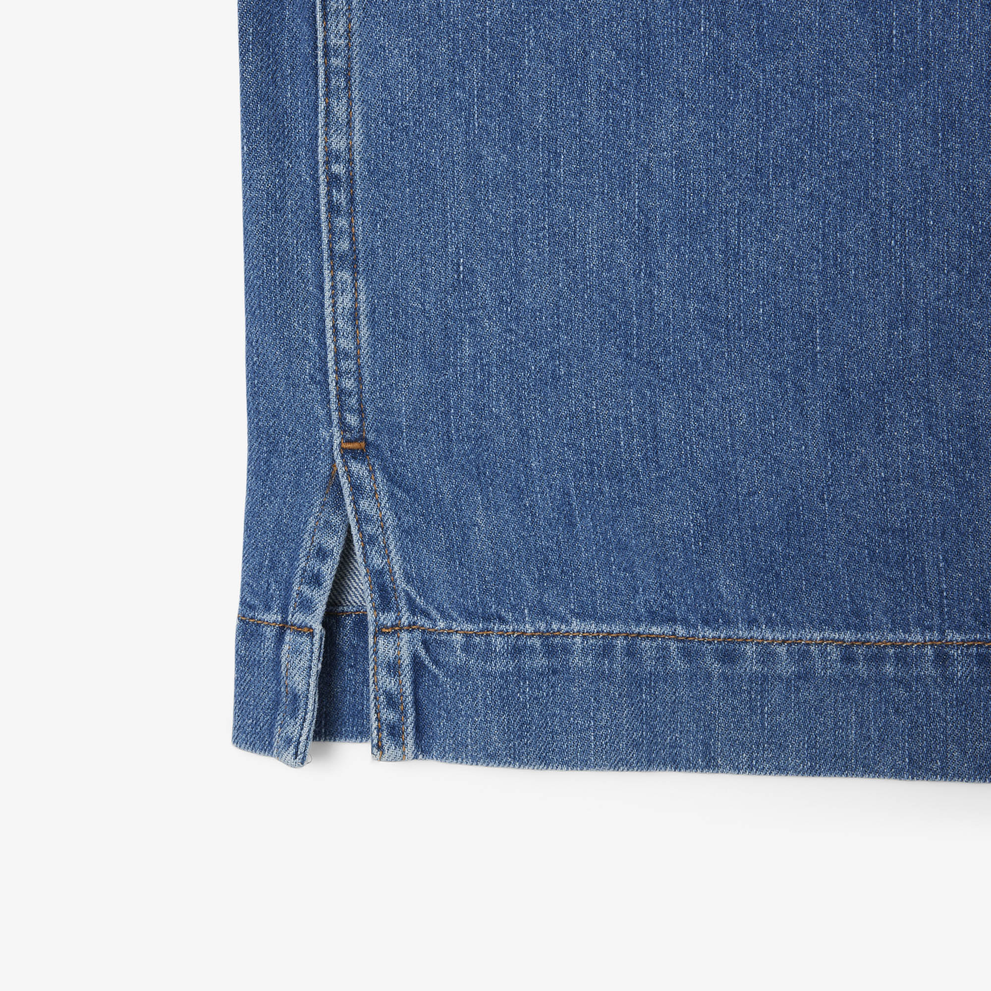Kaos Polo Denim Oversized Lightweight image number 5