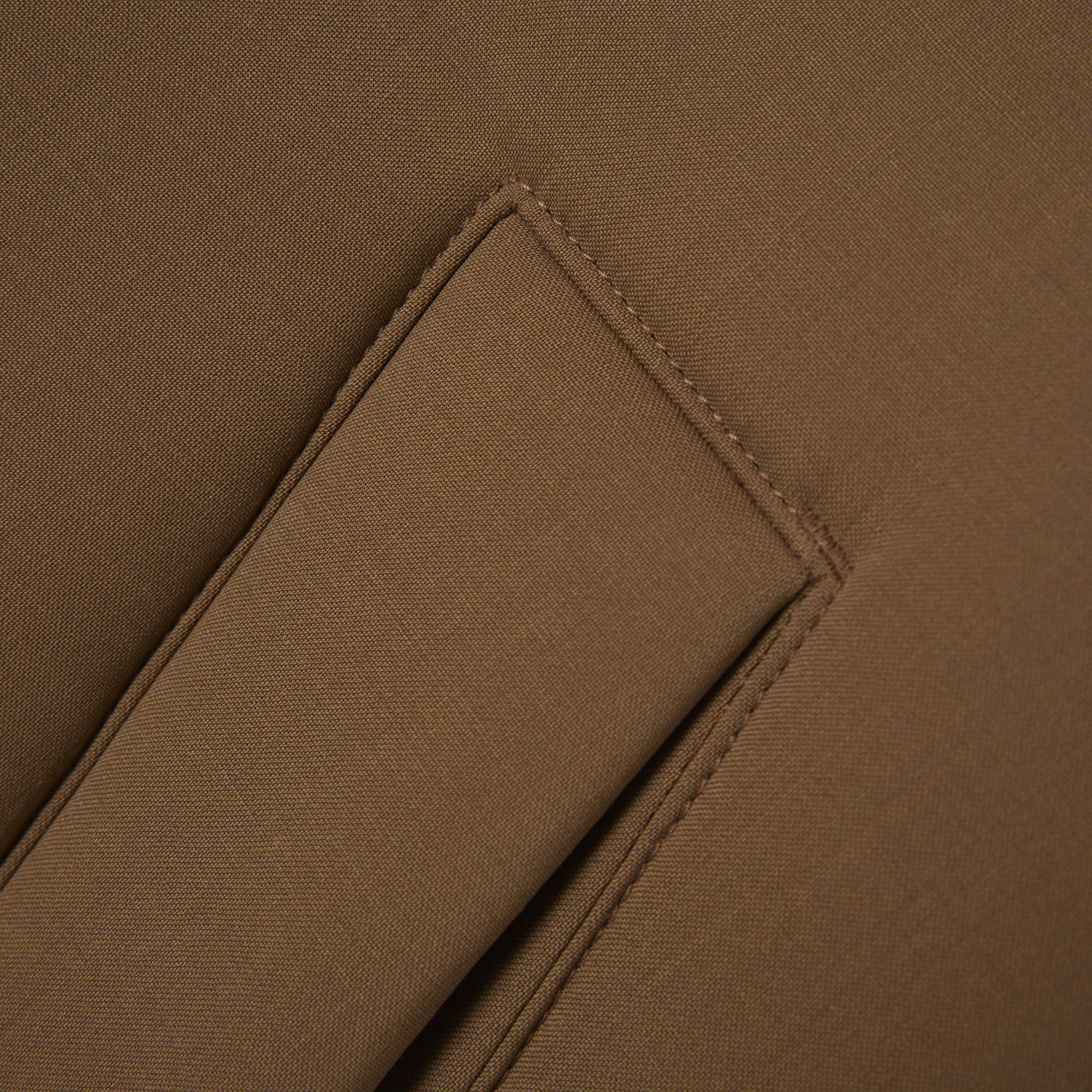 Jaket Lapis Wol Campuran Runway image number 9