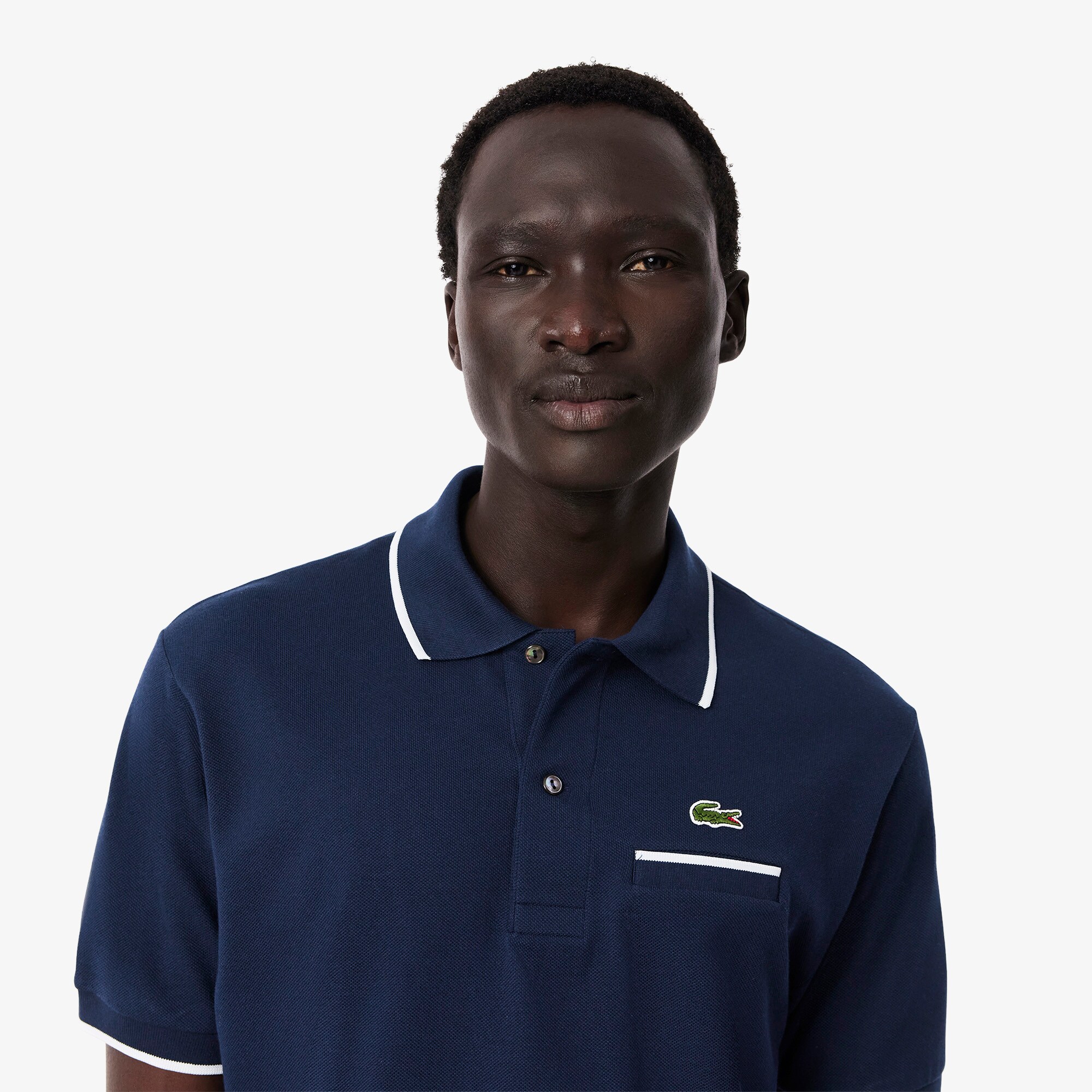 Classic Fit Pocket Accent L.12.12 Polo Shirt image number 1