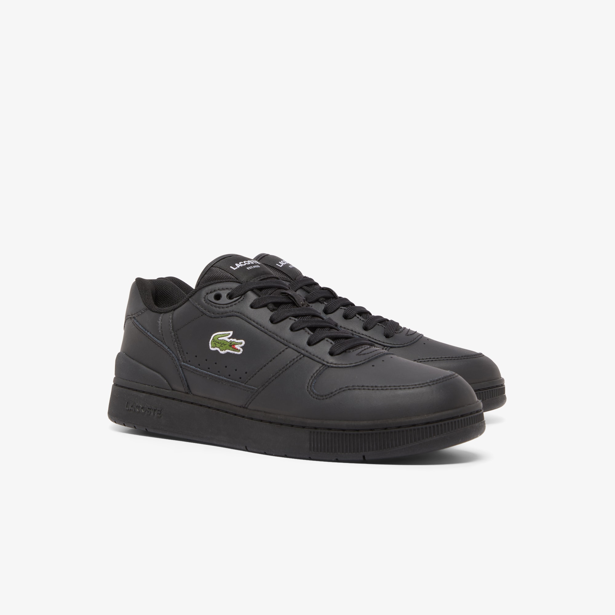 Men's T-Clip Set Leather Sneakers image number 1