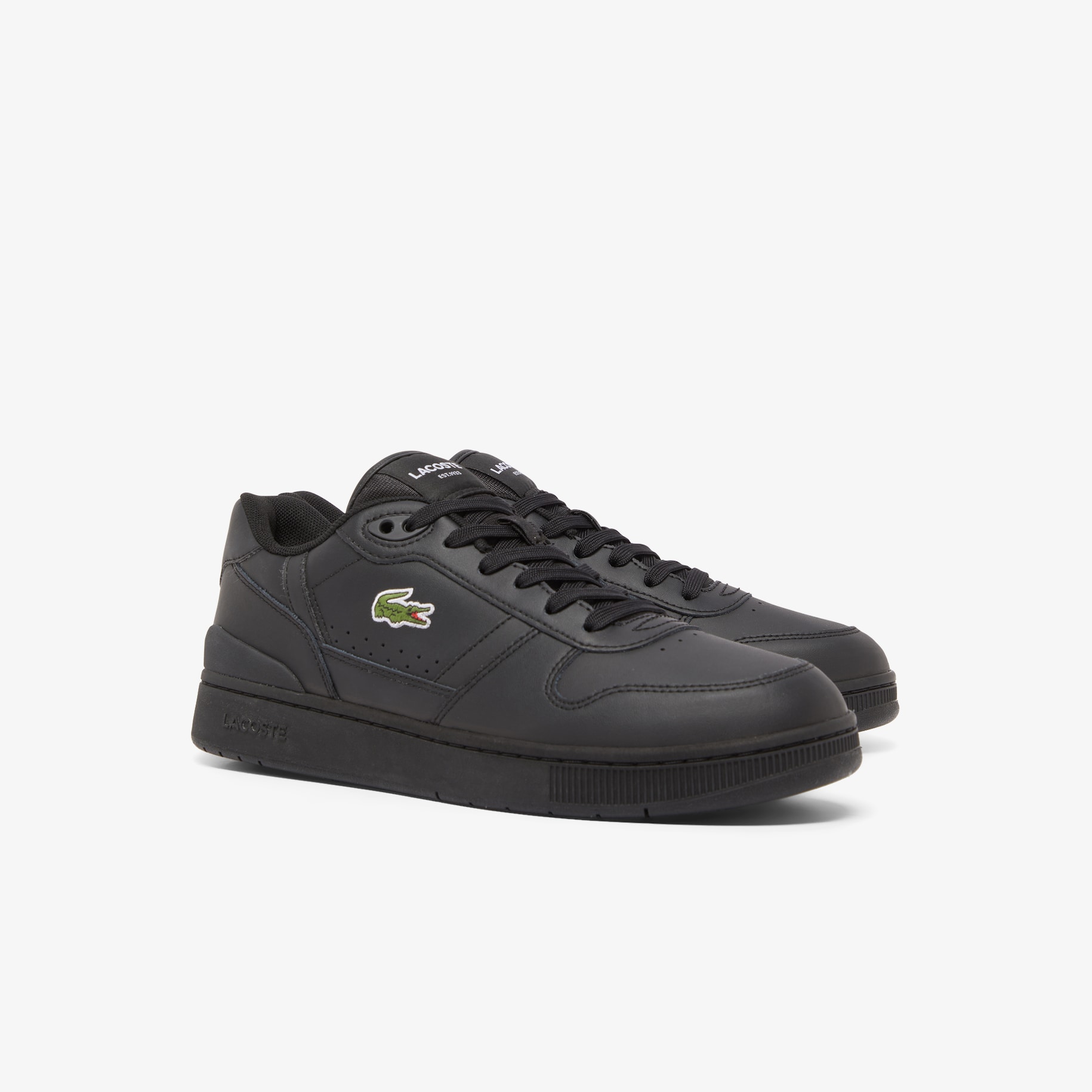 Men's T-Clip Set Leather Sneakers image number 1